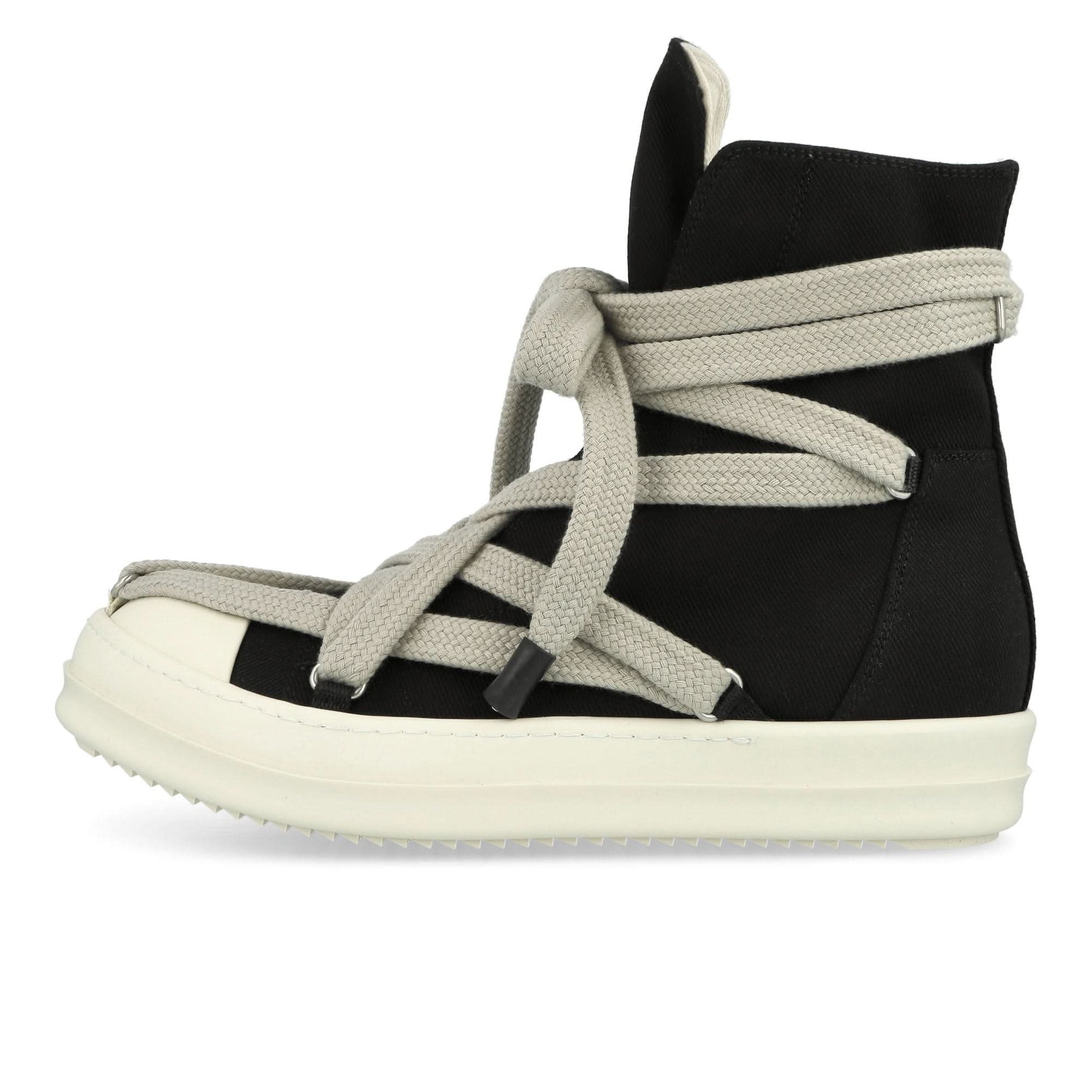 Rick Owens Hexa Sneaks Black Sneaker Detail view 1 | Gate