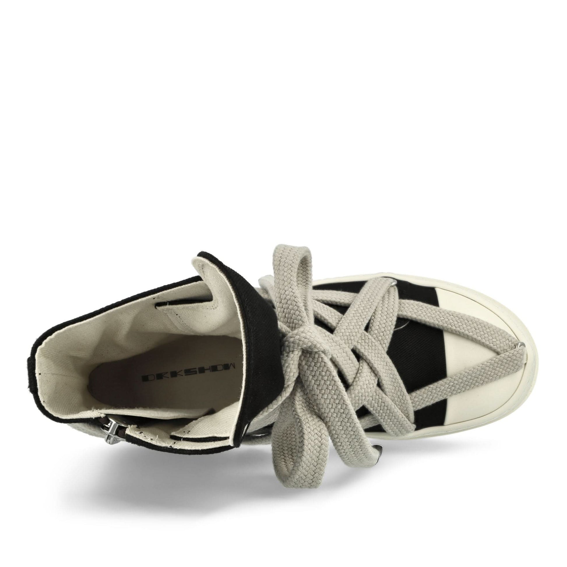 Rick Owens Hexa Sneaks Black Sneaker Detail view 5 | Gate