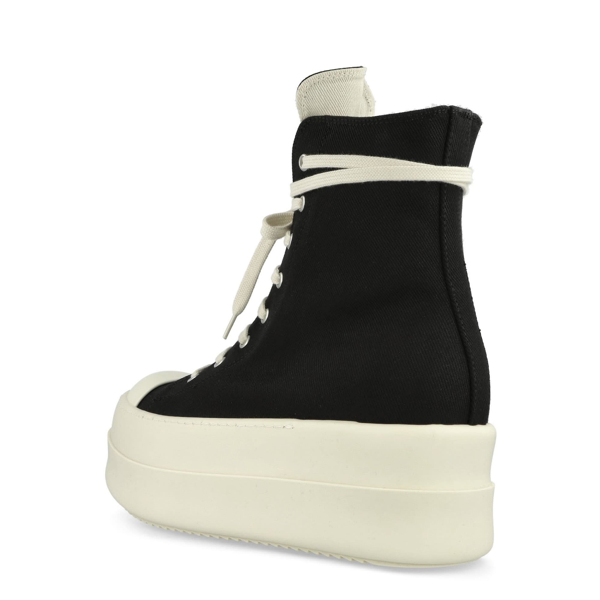 Rick Owens Mega Bumper Sneaks Black Sneaker Detail view 3 | Gate
