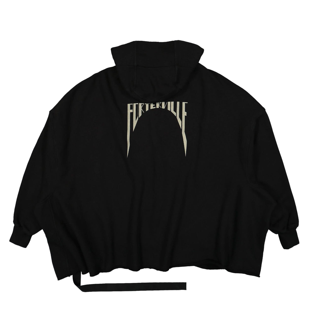 Rick Owens Jumbo Hooded Peter Black Detail view 1 | Gate
