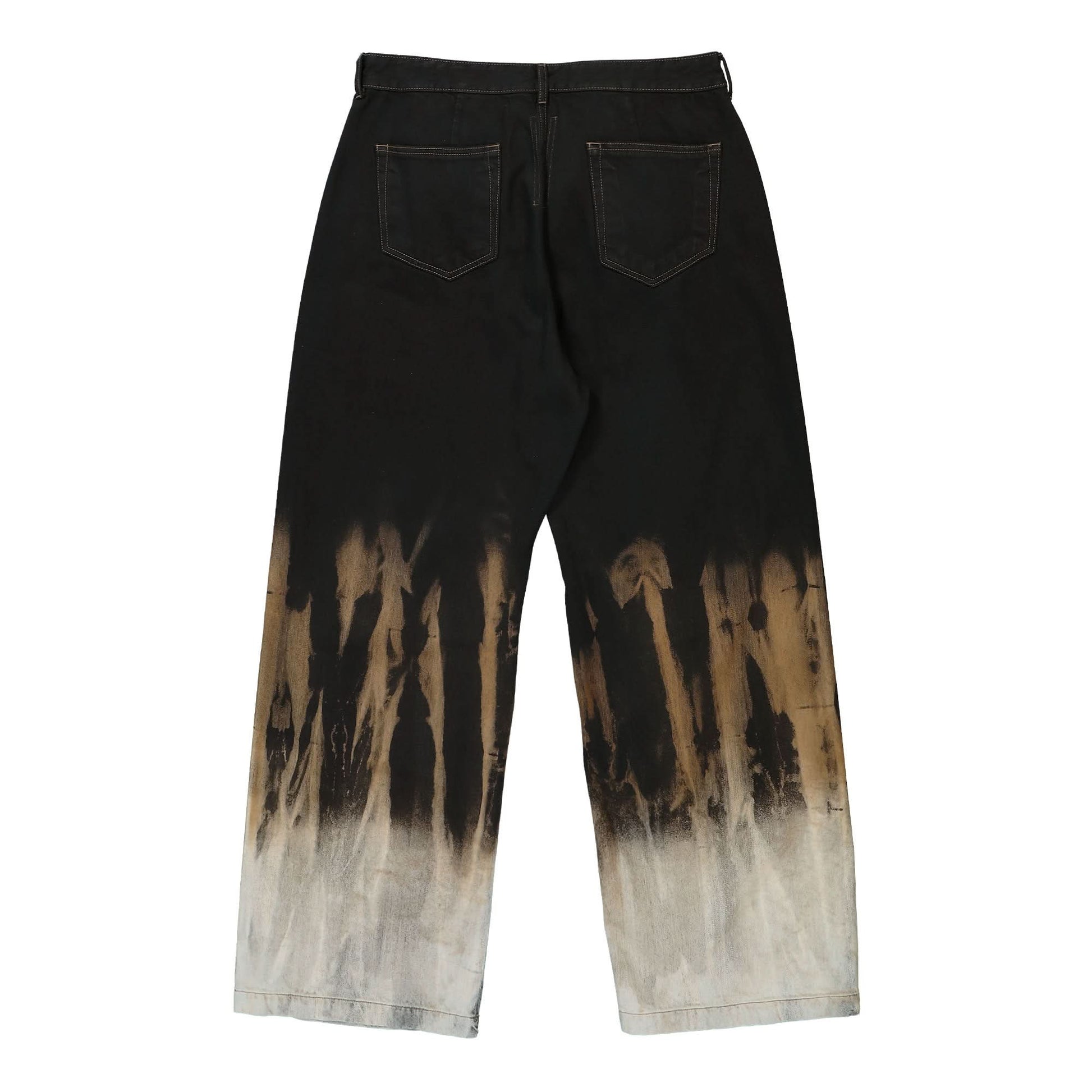 Rick Owens Geth Jeans Black Detail view 2 | Gate