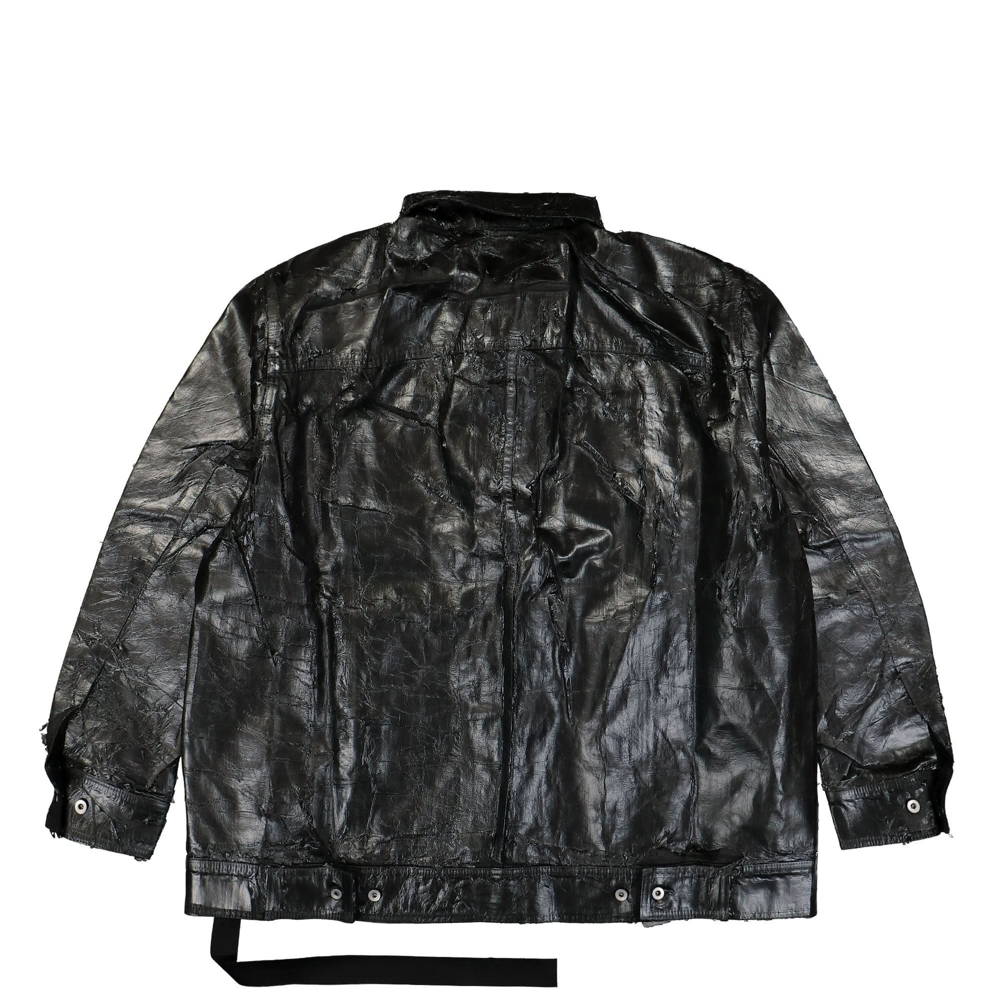 Rick Owens Jumbo Worker Jacket Black Detail view 2 | Gate