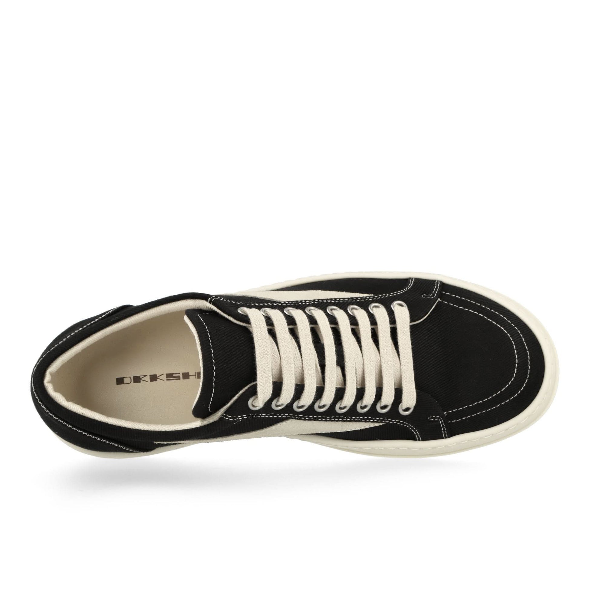 Rick Owens Vintage Sneaks Black Sneaker Detail view 5 | Gate