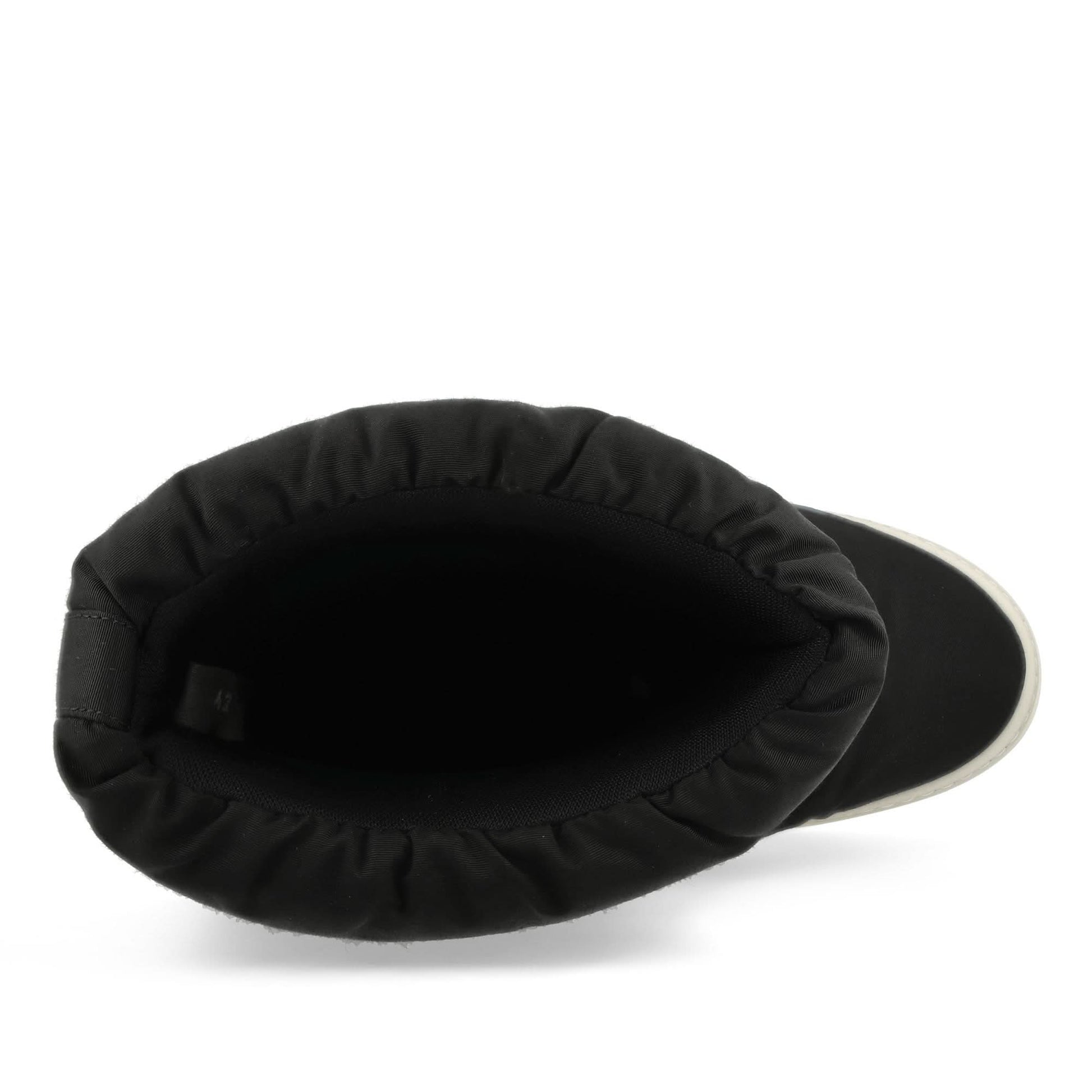 Rick Owens Mega Bumper Lunar Black Boots Detail view 5 | Gate