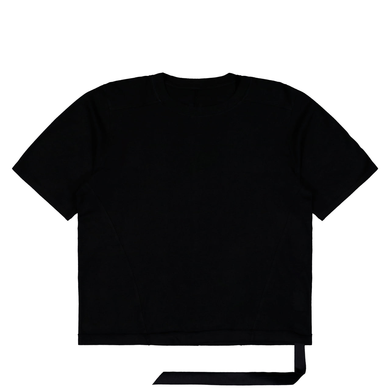 Rick Owens Walrus T-Shirt Black T-Shirts DU02E7252 JDBP 09 Detail View 1 | GATE