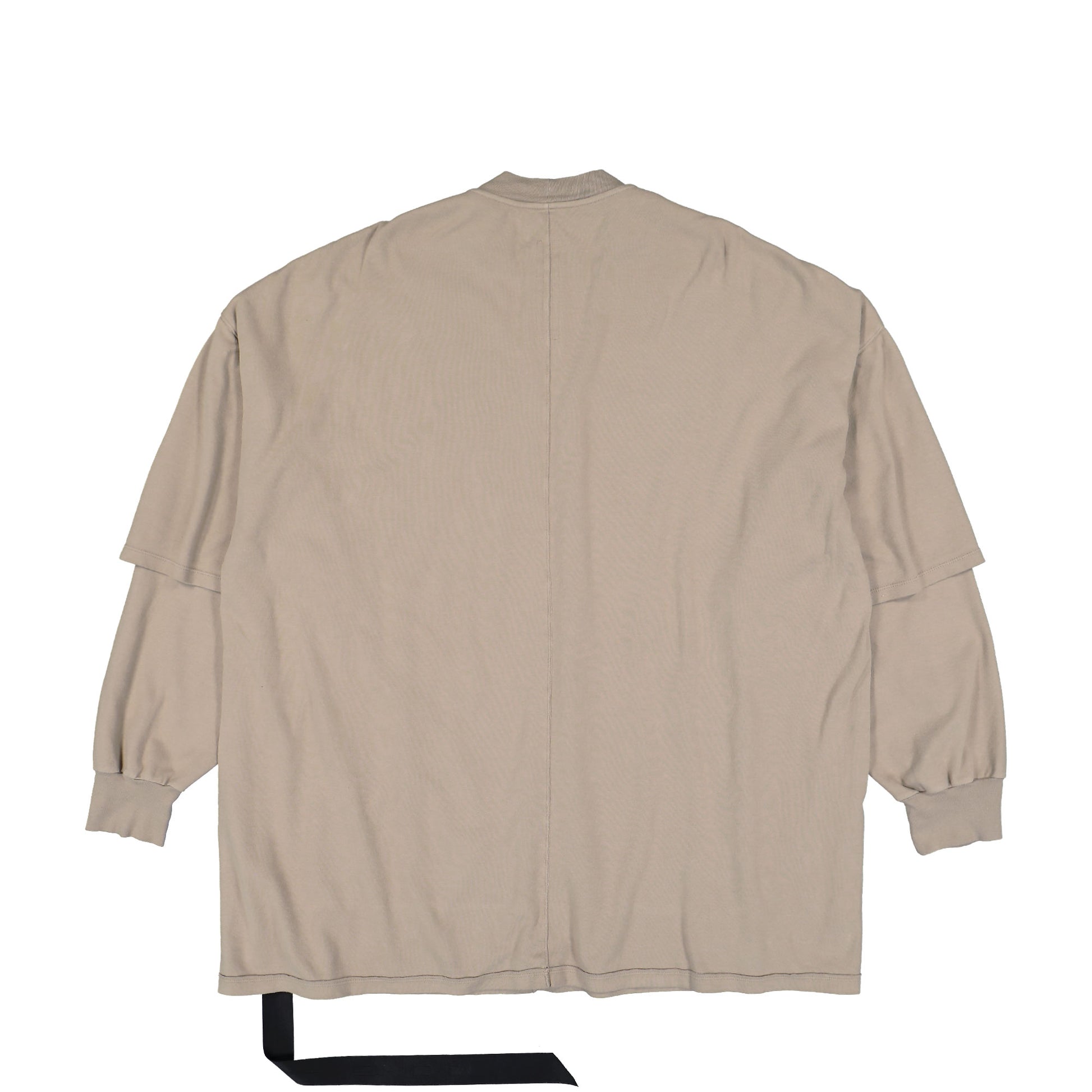 Rick Owens DRKSHDW Tommy Hustler Sweat Dirty Pearl Sweatshirts DU02E7266 JDB 88 Detail View 2 | GATE