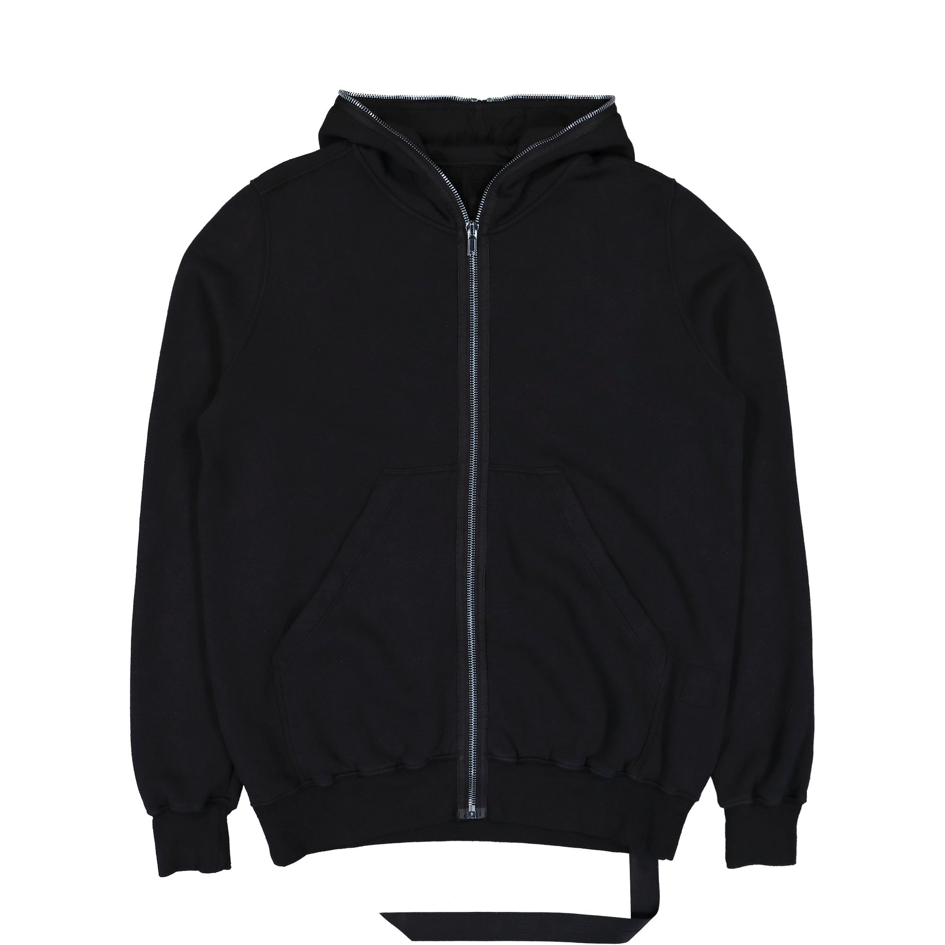 Rick Owens DRKSHDW Jumbo Gimp Hoodie Black Hoodies DU02E7283 FSL 09 Detail View 1 | GATE