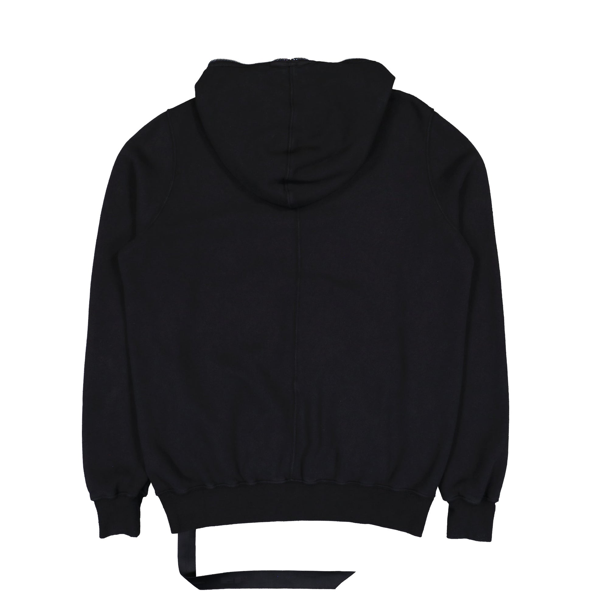 Rick Owens DRKSHDW Jumbo Gimp Hoodie Black Hoodies DU02E7283 FSL 09 Detail View 2 | GATE