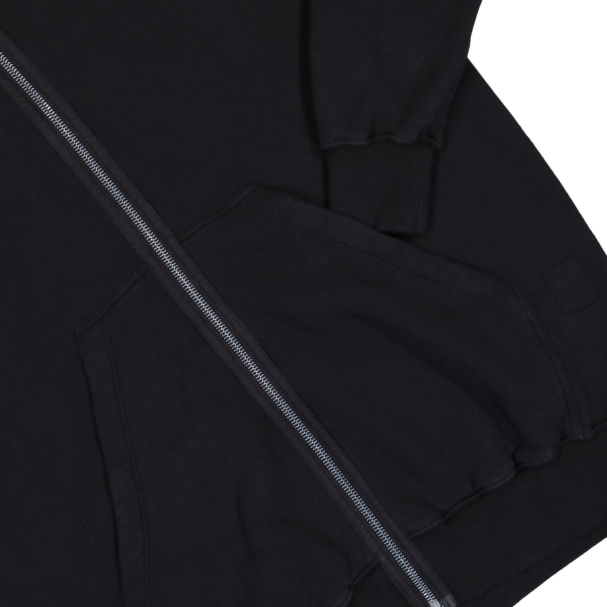 Rick Owens DRKSHDW Jumbo Gimp Hoodie Black Hoodies DU02E7283 FSL 09 Detail View 4 | GATE