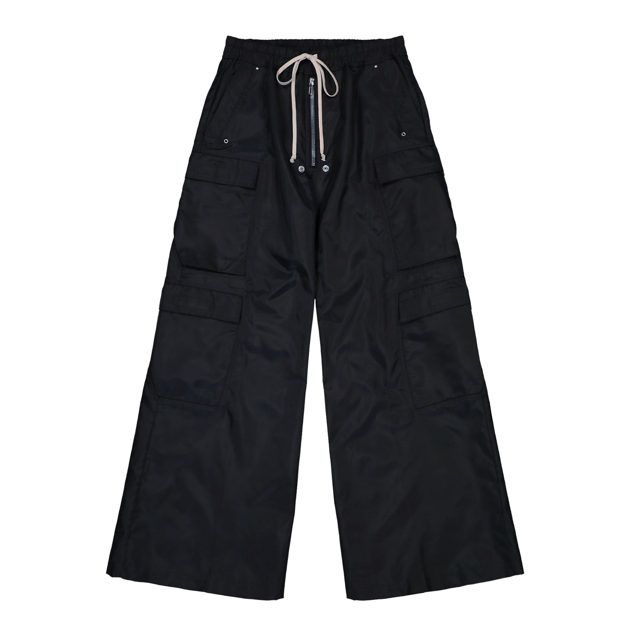 Rick Owens Double Cargo Jumbo Belas Black Pants DU02E7398 NCV 09 Detail View 1 | GATE