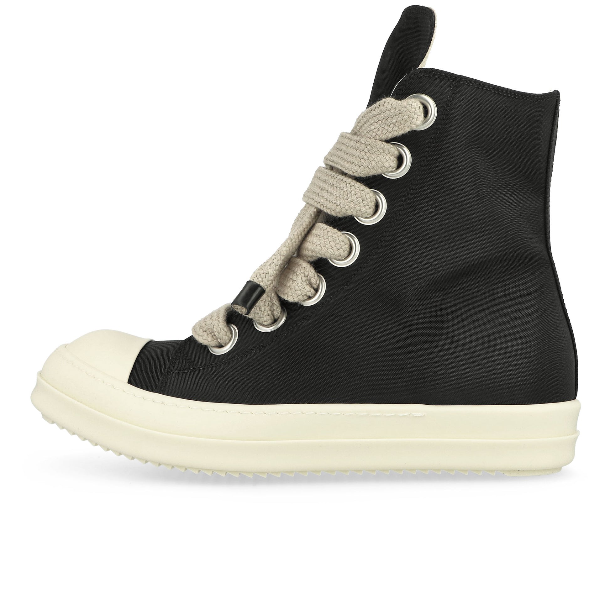 Rick Owens Jumbolace Sneaks Black Sneaker DU02E7818 NCVW2 911 / Black Detail View 1 | GATE