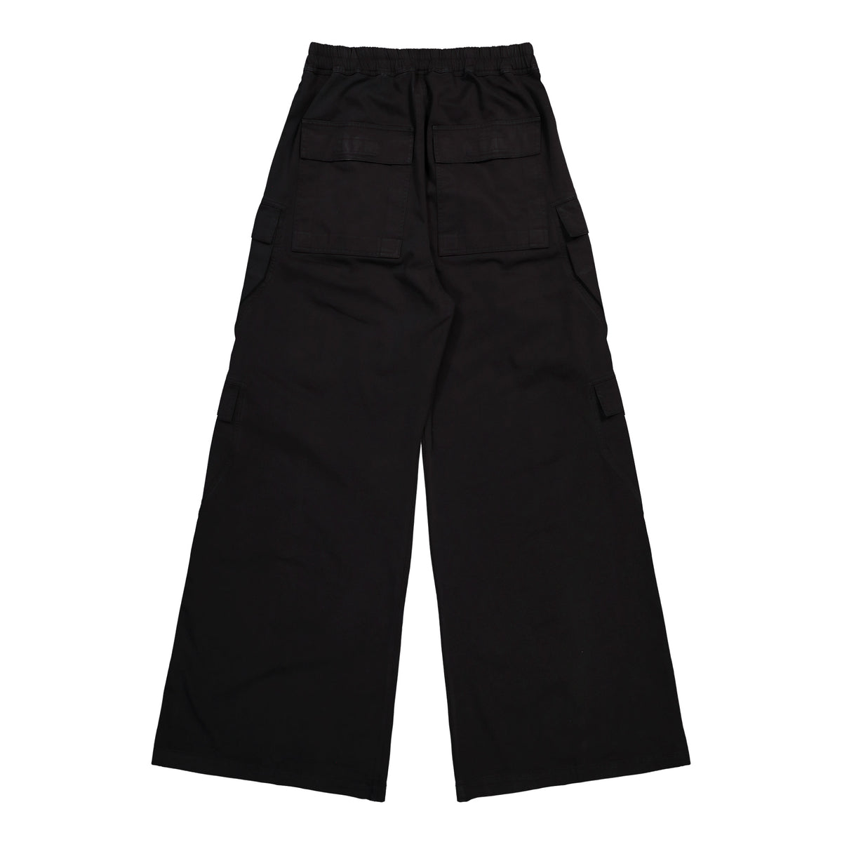 Rick Owens DRKSHDW Double Cargo Jumbo Belas Black Pants DU02F6398 TW 09 Detail View 1 | GATE