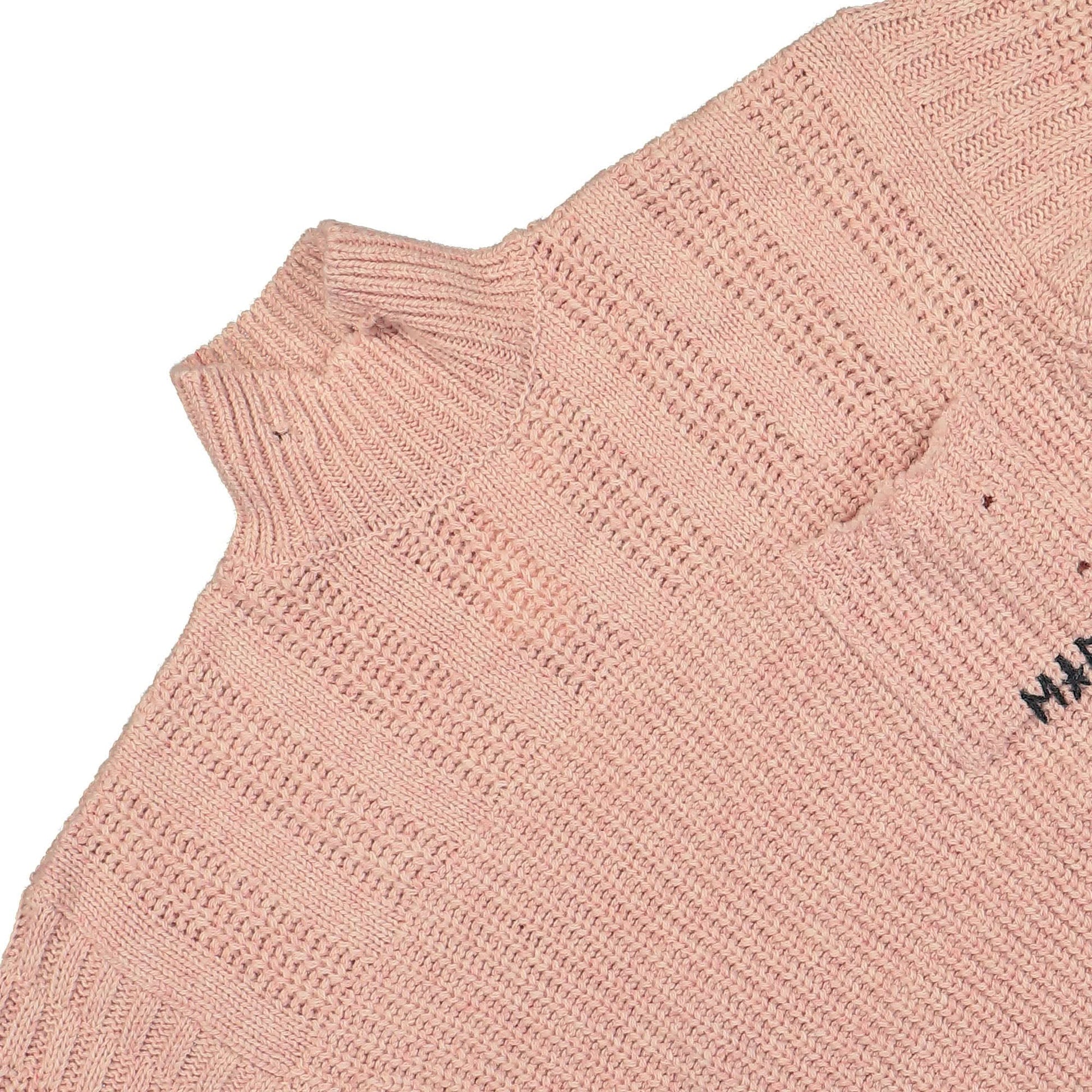 Marni Broken Fisherman Turtleneck Pink Detail view 3 | Gate