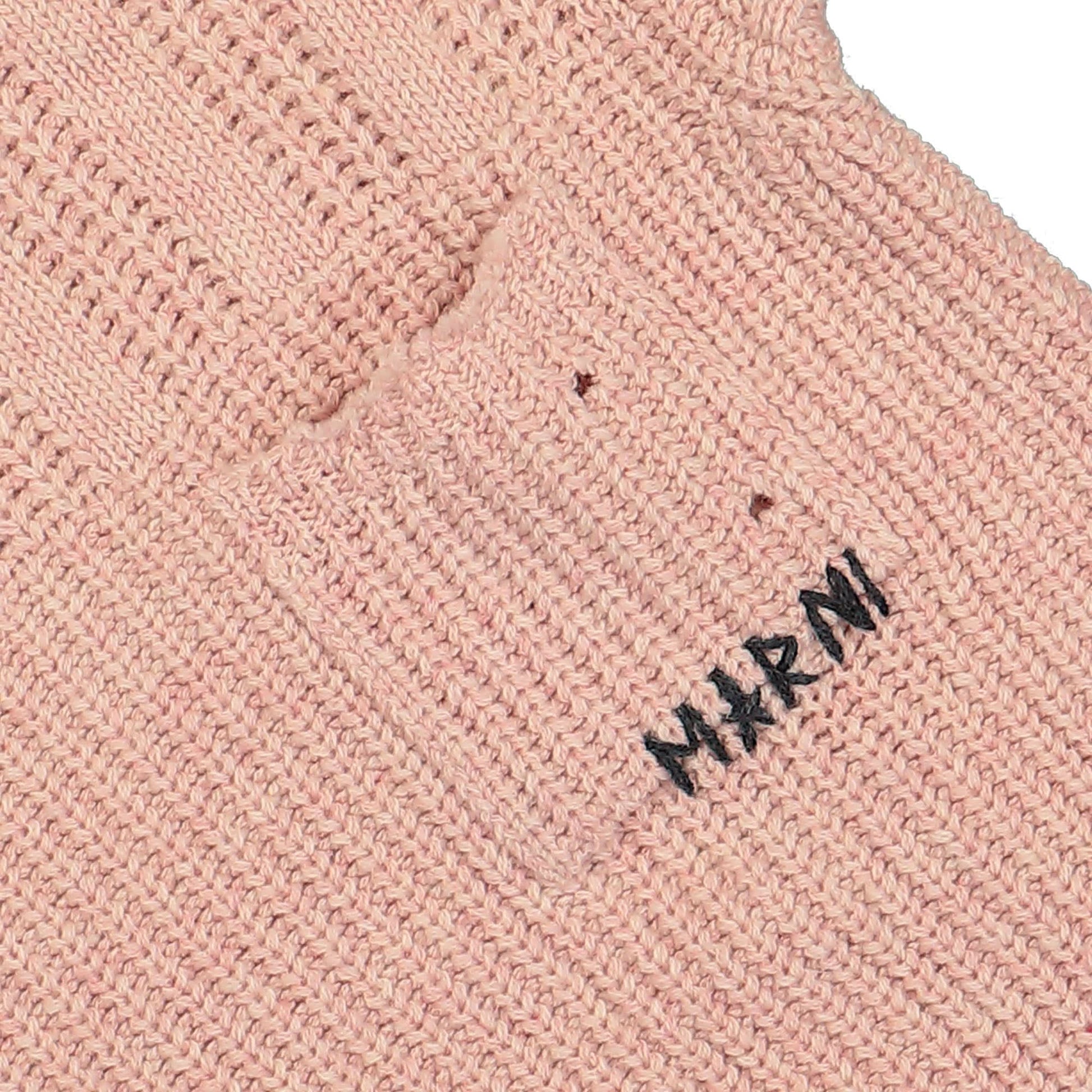 Marni Broken Fisherman Turtleneck Pink Detail view 4 | Gate