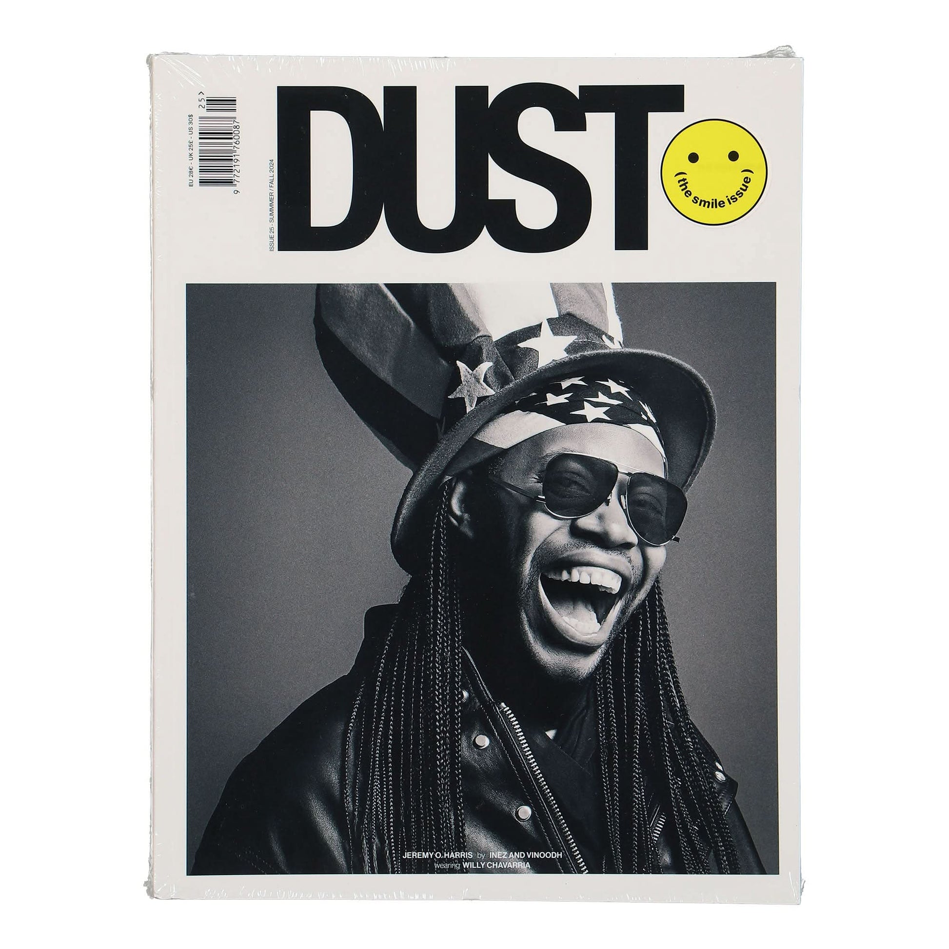 Dust Issue #25 The Smile Issue Cover #10 - Jeremy O. Harris Multicolor Detail view 1 | Gate