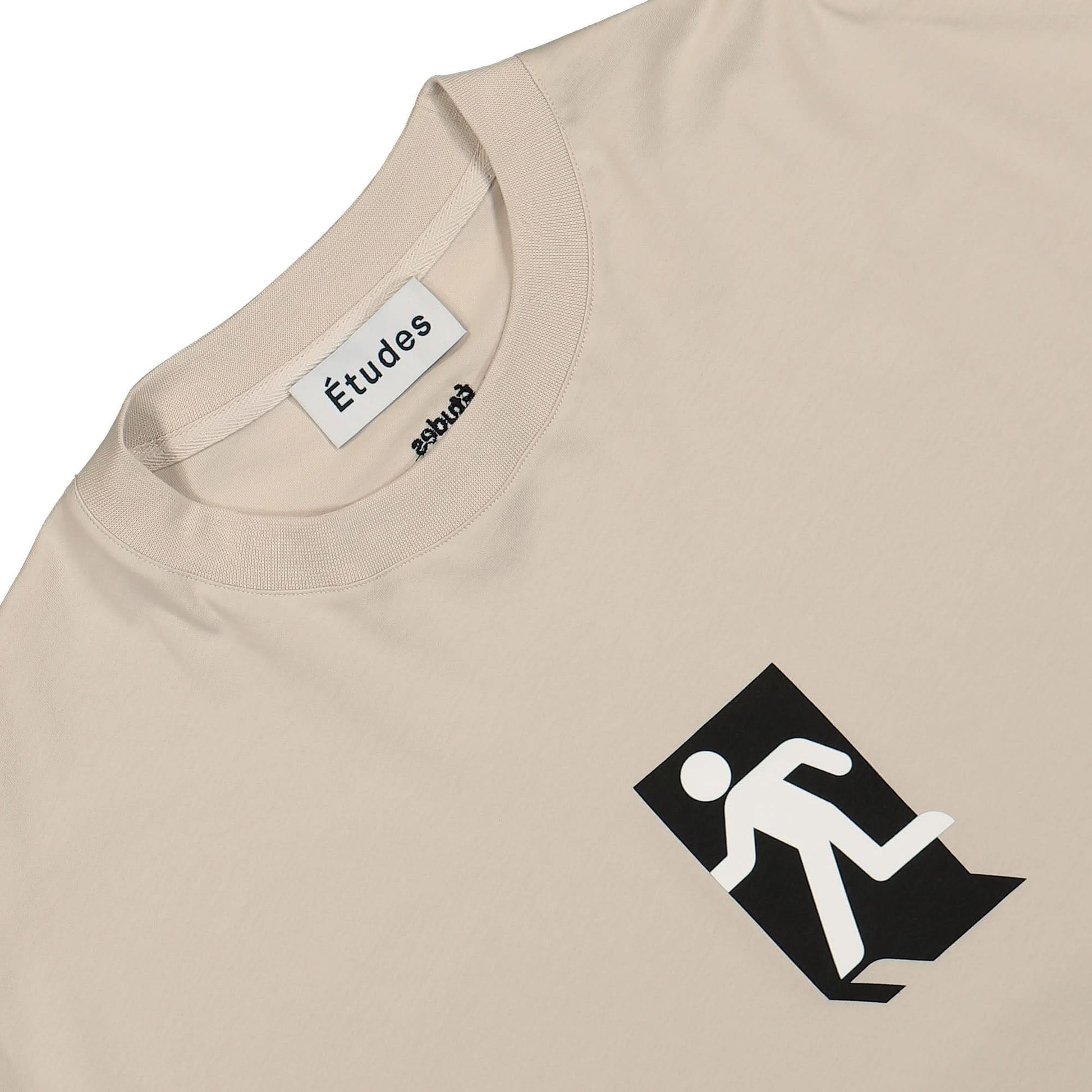 Études Studio Spirit Out T-Shirt Silver Detail view 3 | Gate