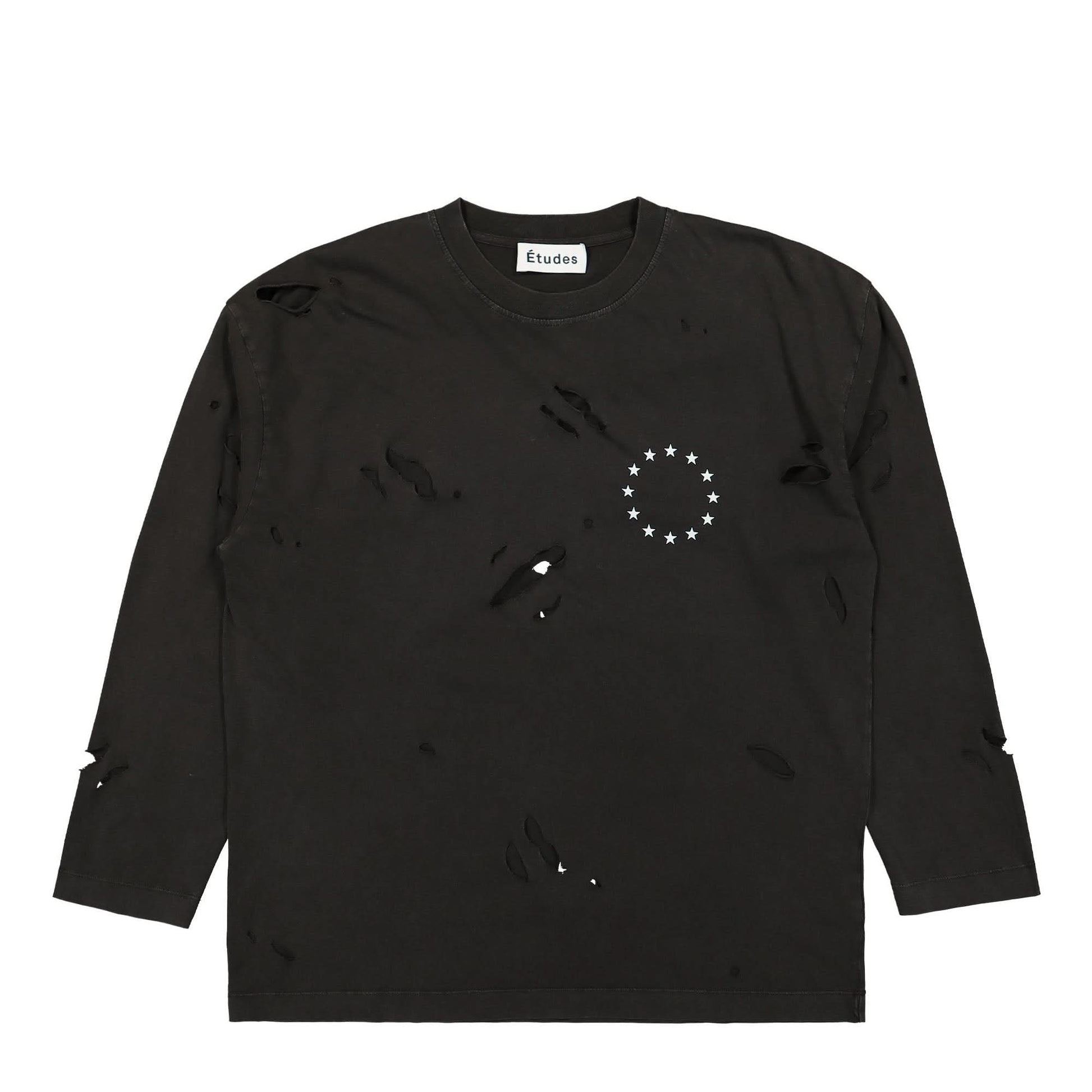 Études Studio Spirit Longsleeve Europa Destroy Black Detail view 1 | Gate