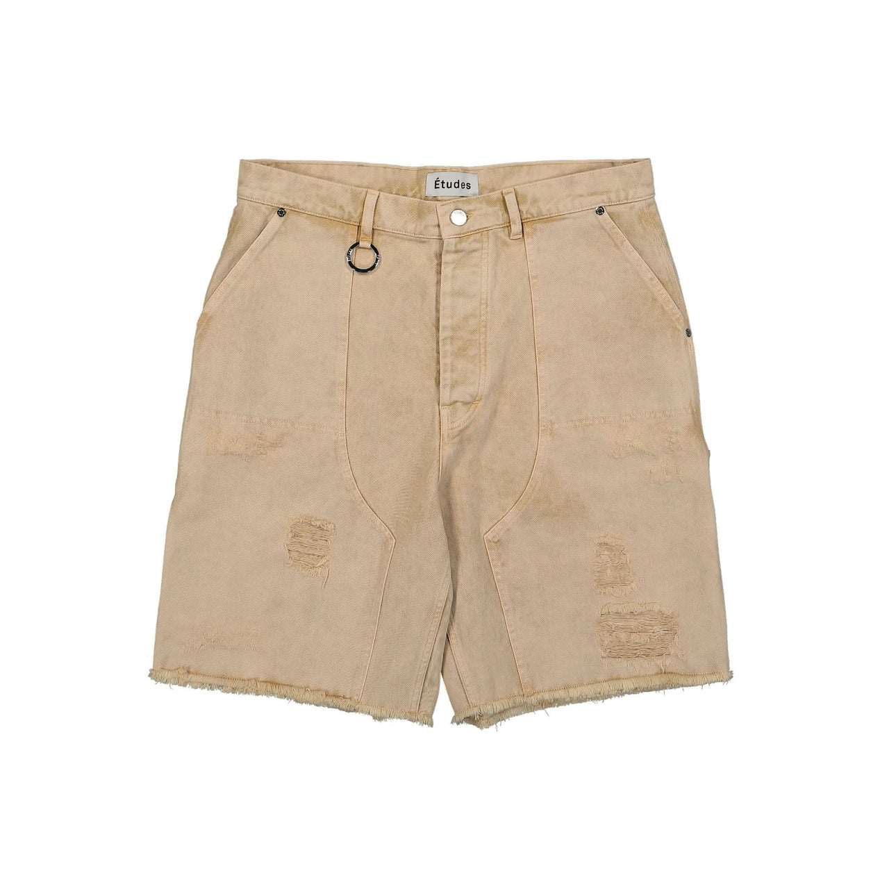 Études Studio Friche Shorts Denim Beige Detail view 1 | Gate