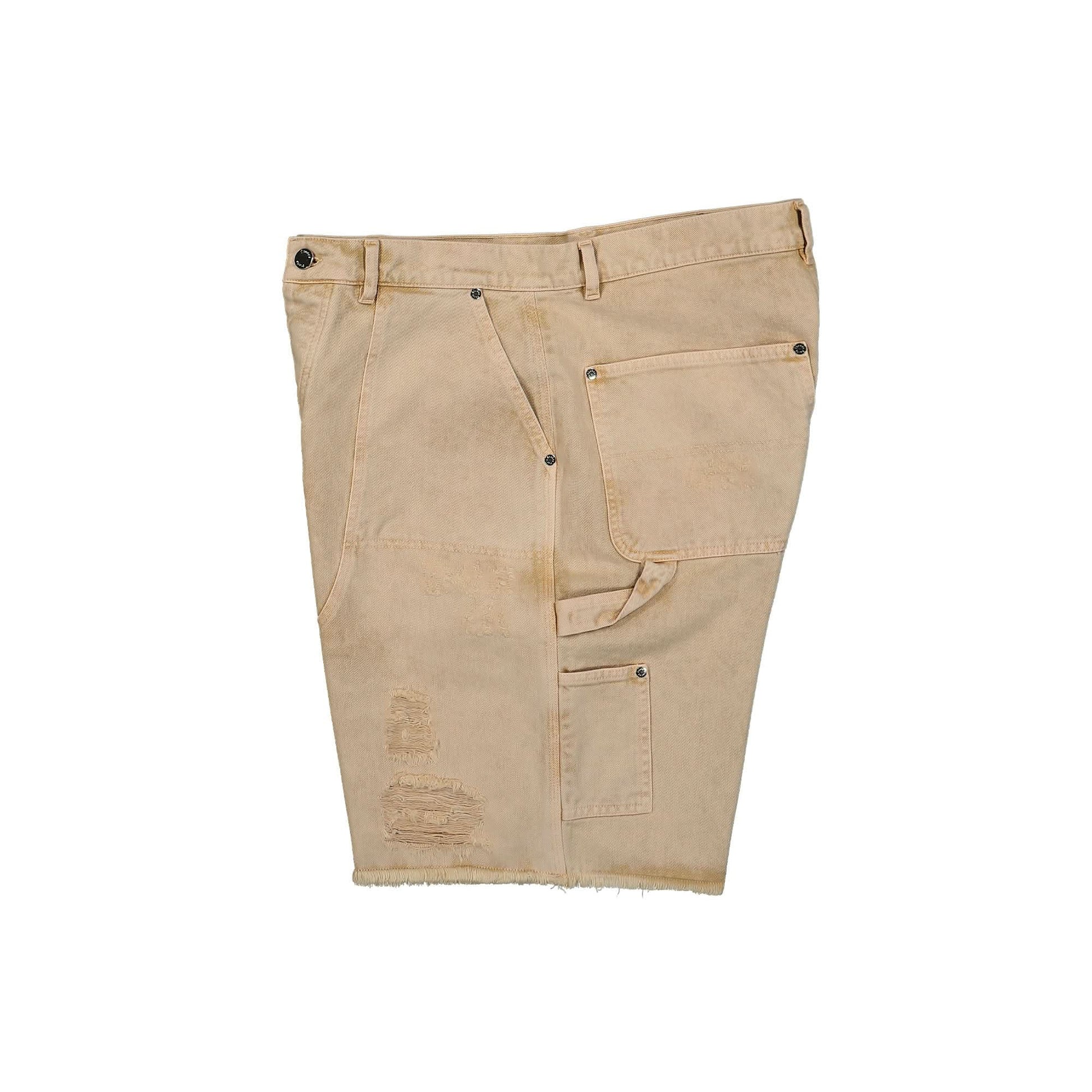 Études Studio Friche Shorts Denim Beige Detail view 3 | Gate