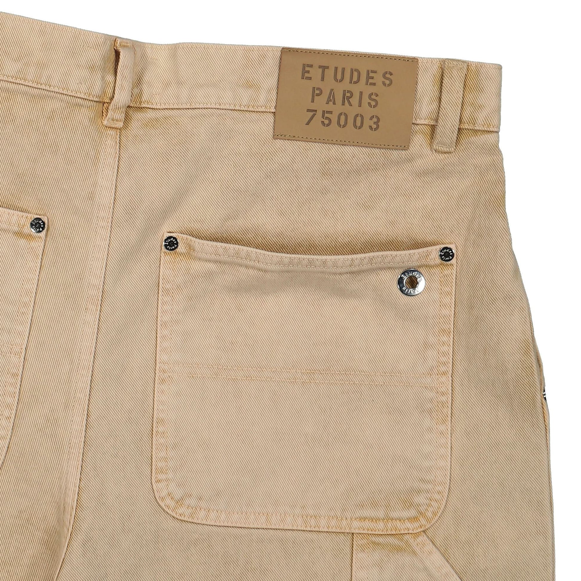 Études Studio Friche Shorts Denim Beige Detail view 5 | Gate