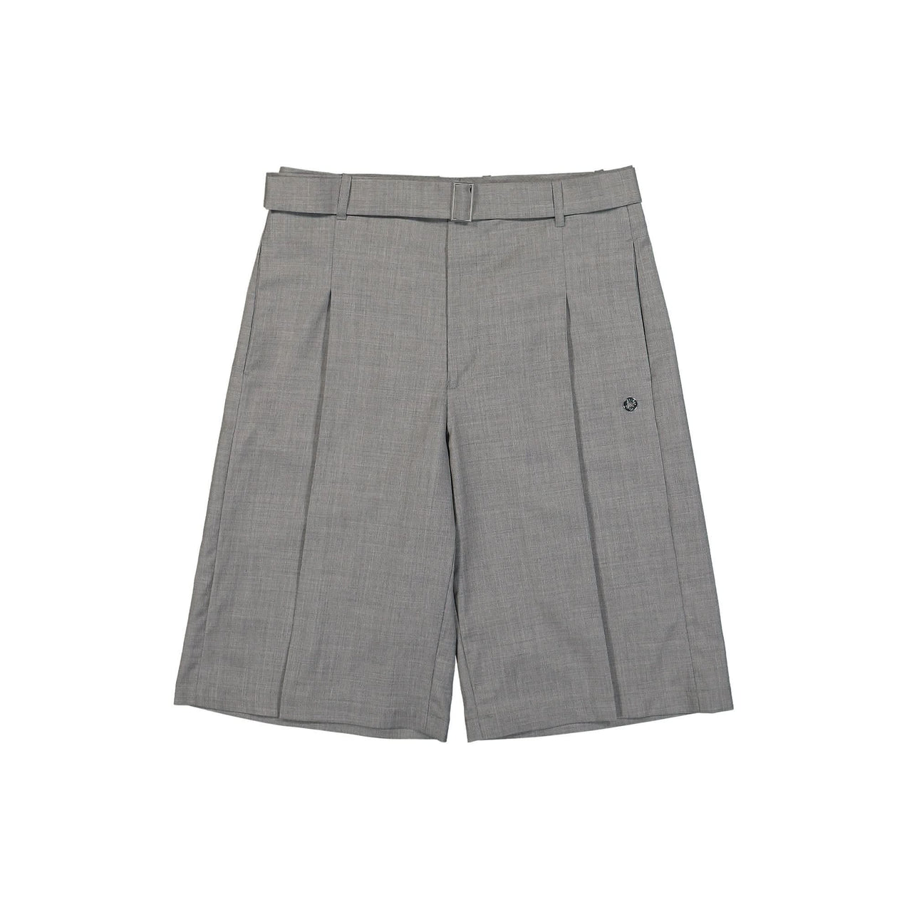 Études Studio Cooper Suiting Shorts Grey Detail view 1 | Gate