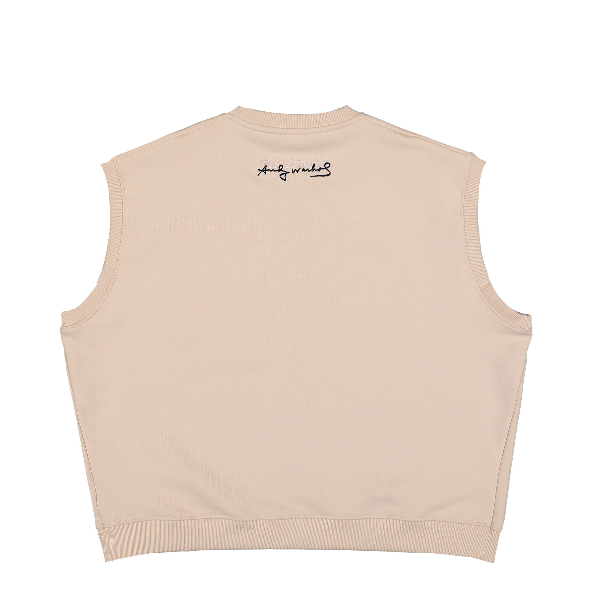 Études Studio Boxy Fit Crew AW Flowers Beige Detail view 2 | Gate