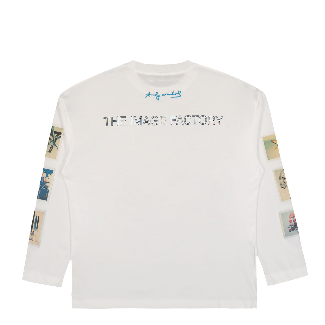 Études Studio LS Relax T-Shirt AW Polaroid White Detail view 1 | Gate