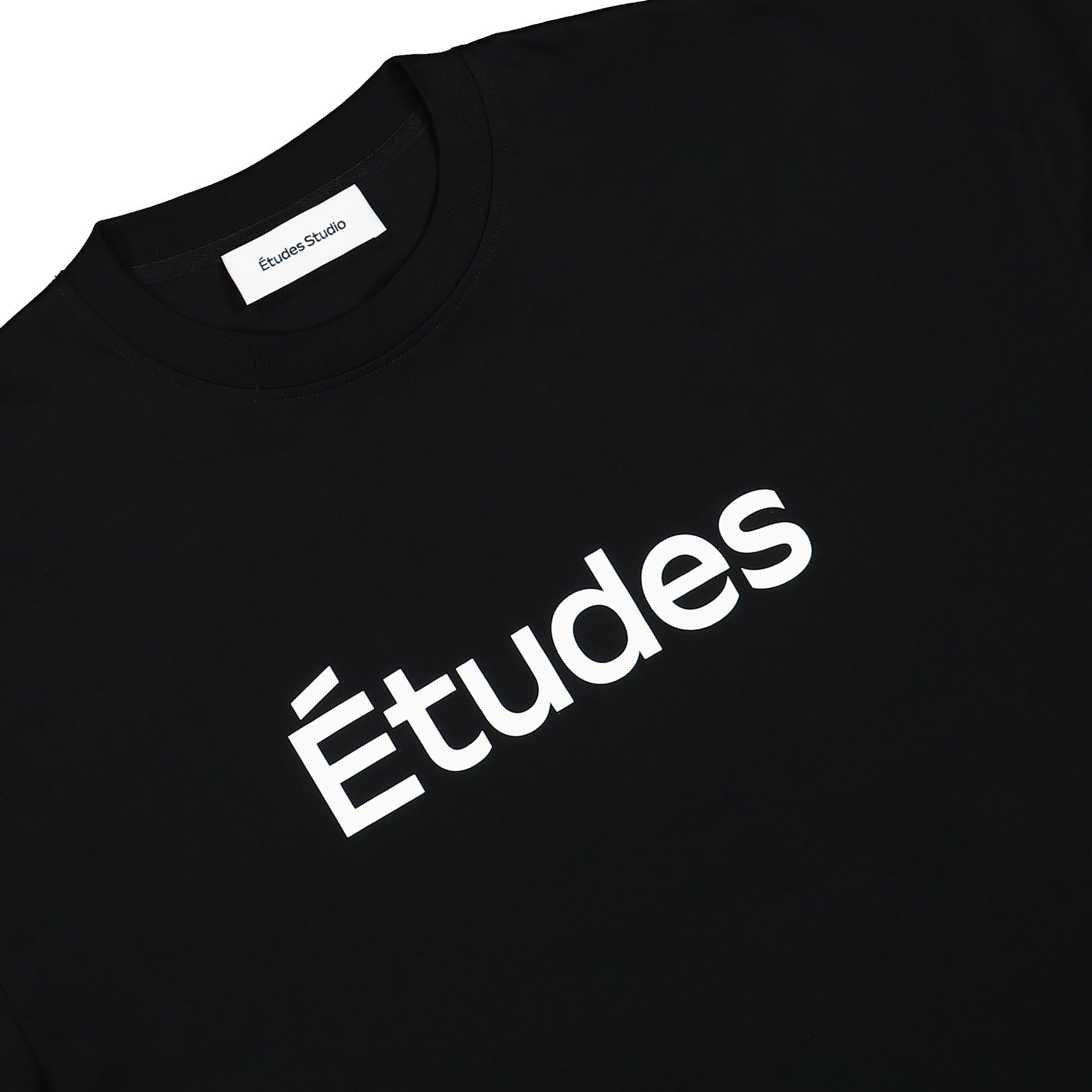 Études Studio Relax T-Shirt Études Black Detail view 3 | Gate