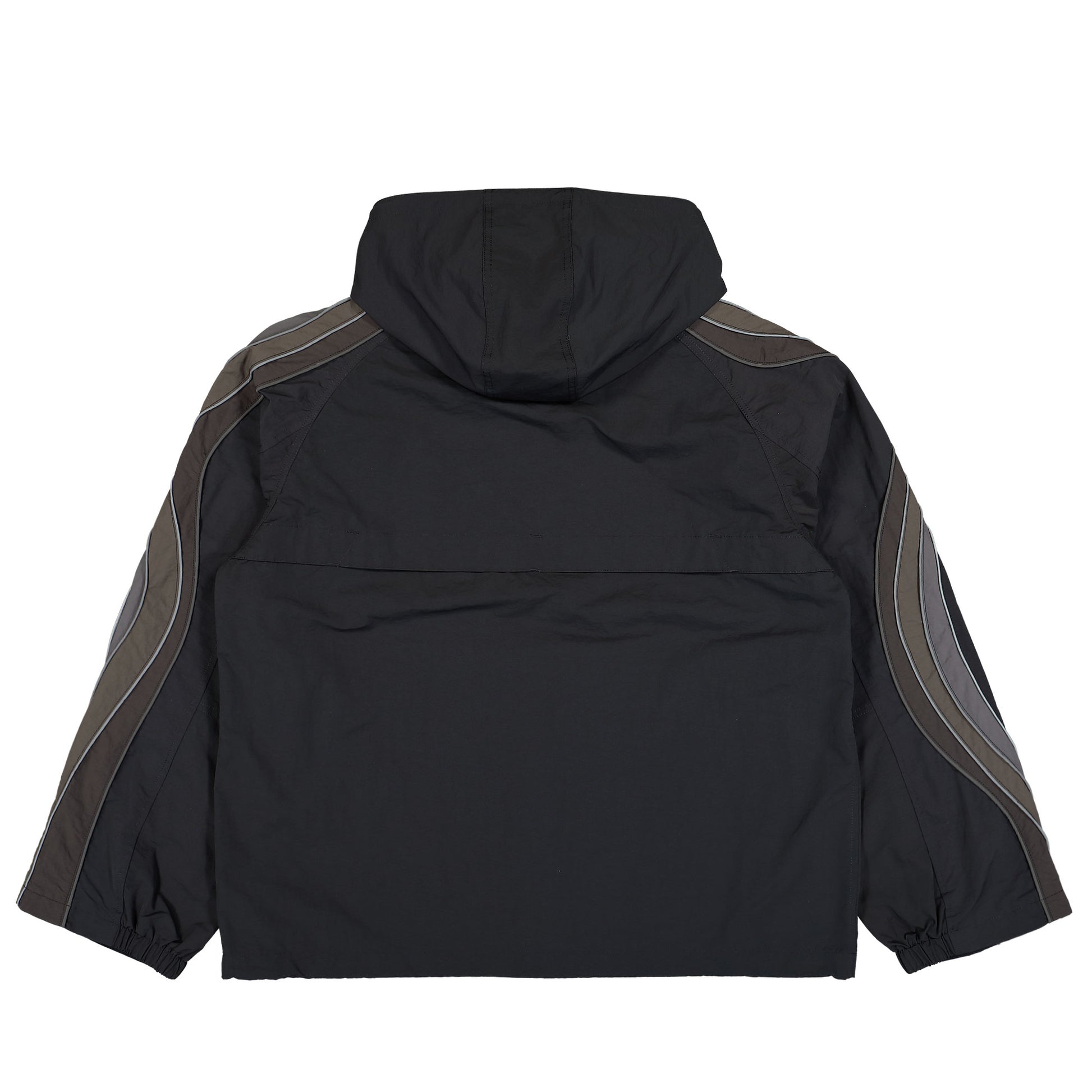 ERL UFO Windbreaker Jacket Black Detail view 4 | Gate