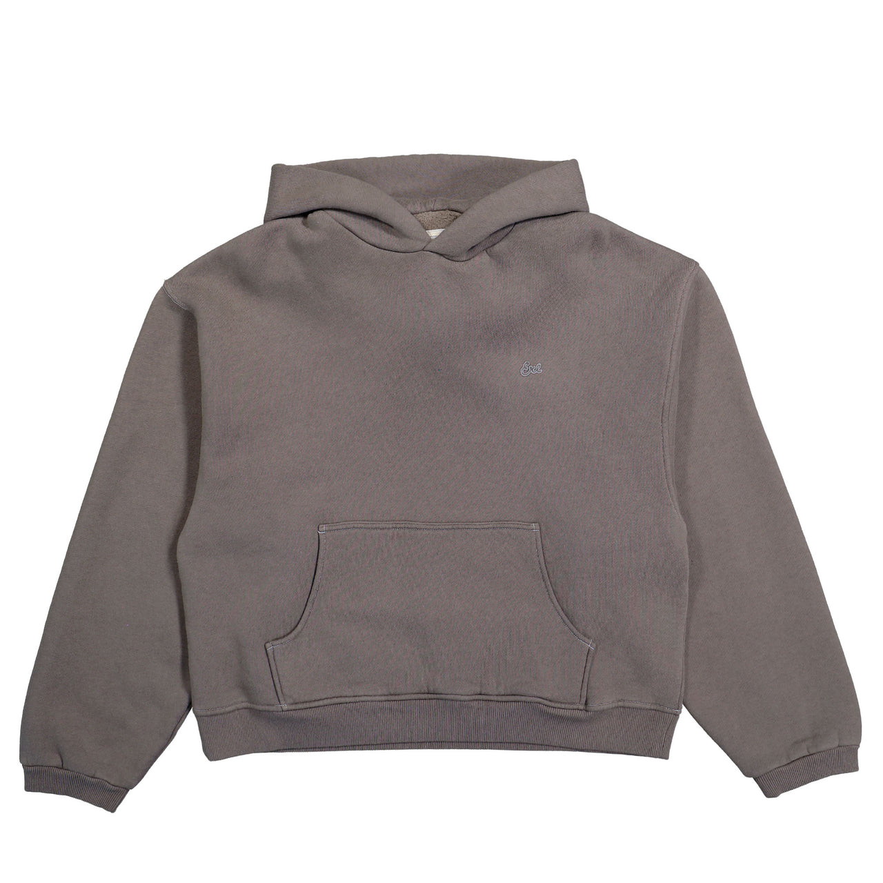 ERL Heathered Knit Hoodie Taupe Hoodies ERL12T021-1 / Taupe Detail View 1 | GATE