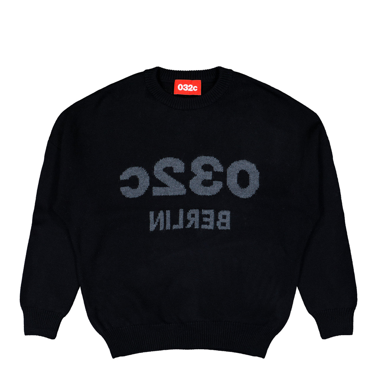 032c Selfie Sweater Black / Black Melange Sweatshirts F25-URK-1511-000 | Overkill