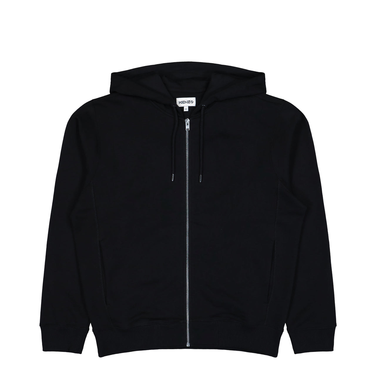 KENZO Tiger Seasonal Full Zip Hoodie Black Hoodies FC55BL7294XH Detail View 1 | GATE