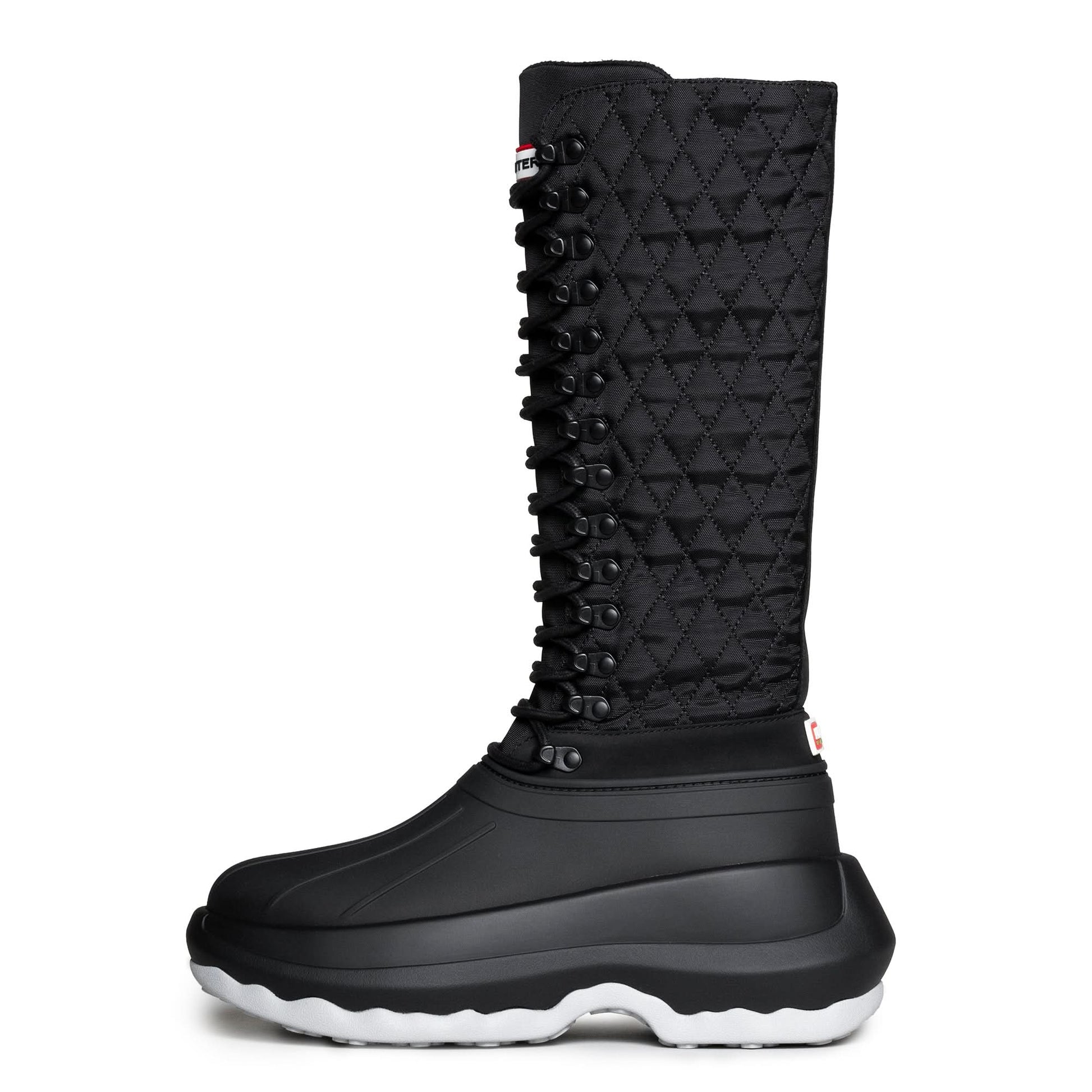 KENZO Tall Lace-Up Ankle Boots Black Boots Detail view 1 | Gate