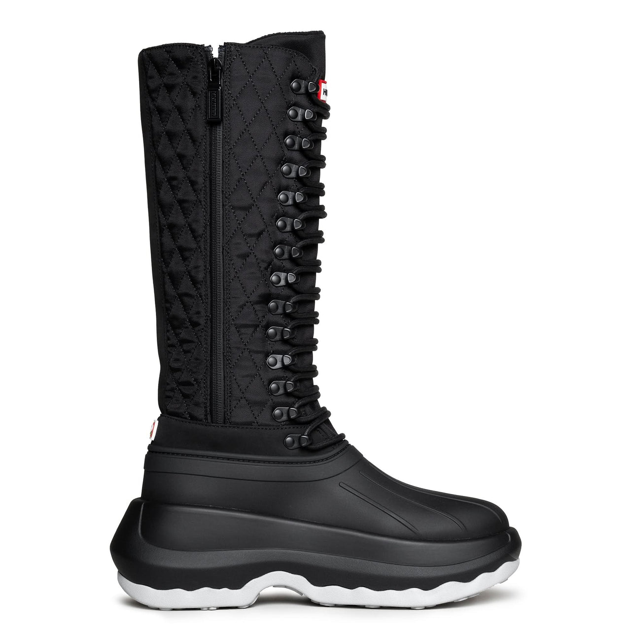 KENZO Tall Lace-Up Ankle Boots Black Boots Detail view 1 | Gate
