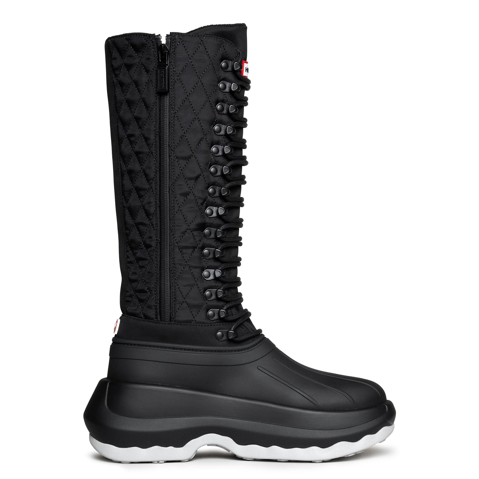 KENZO Tall Lace-Up Ankle Boots Black Boots Detail view 2 | Gate