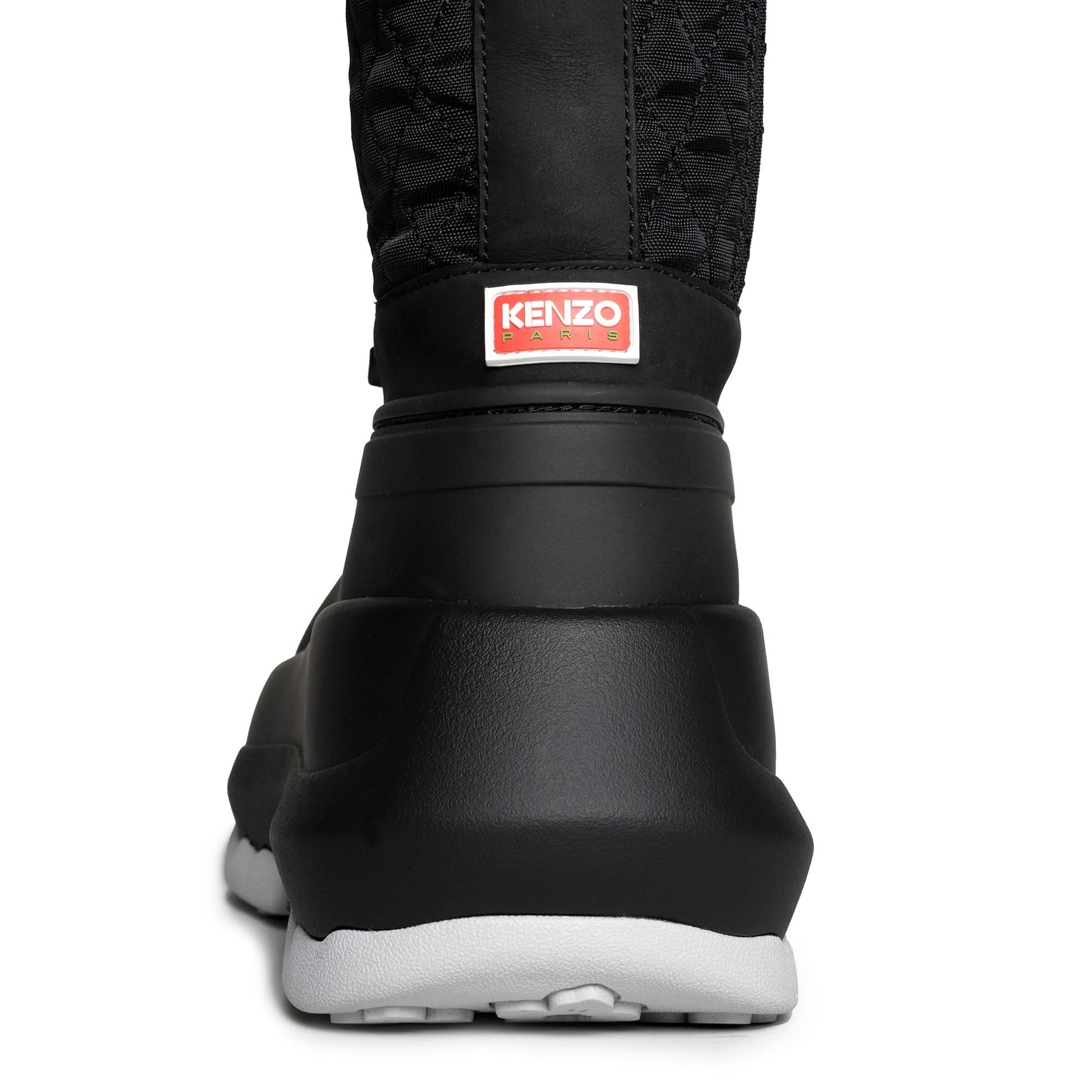 KENZO Tall Lace-Up Ankle Boots Black Boots Detail view 7 | Gate