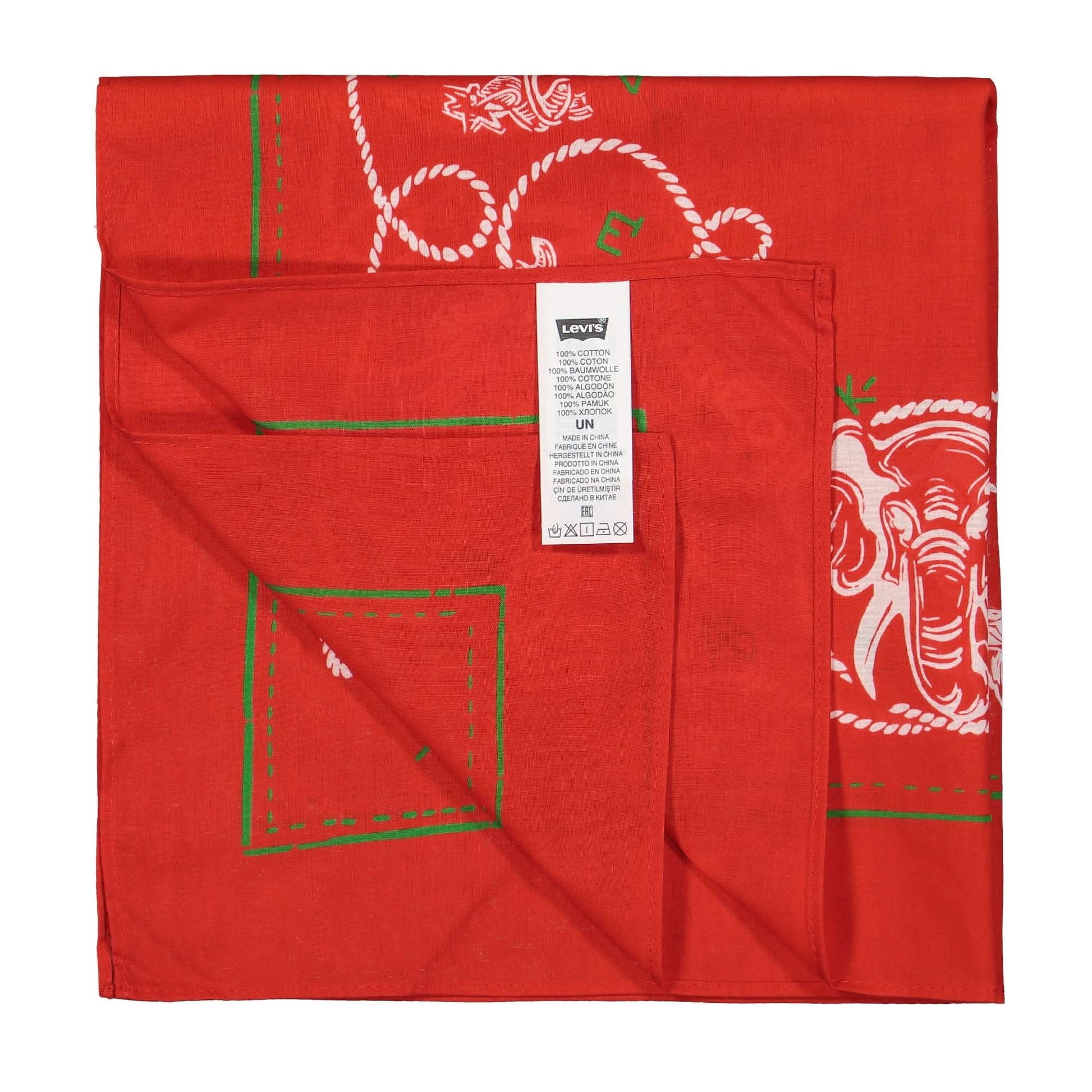 KENZO Bandana Red Detail view 3 | Gate
