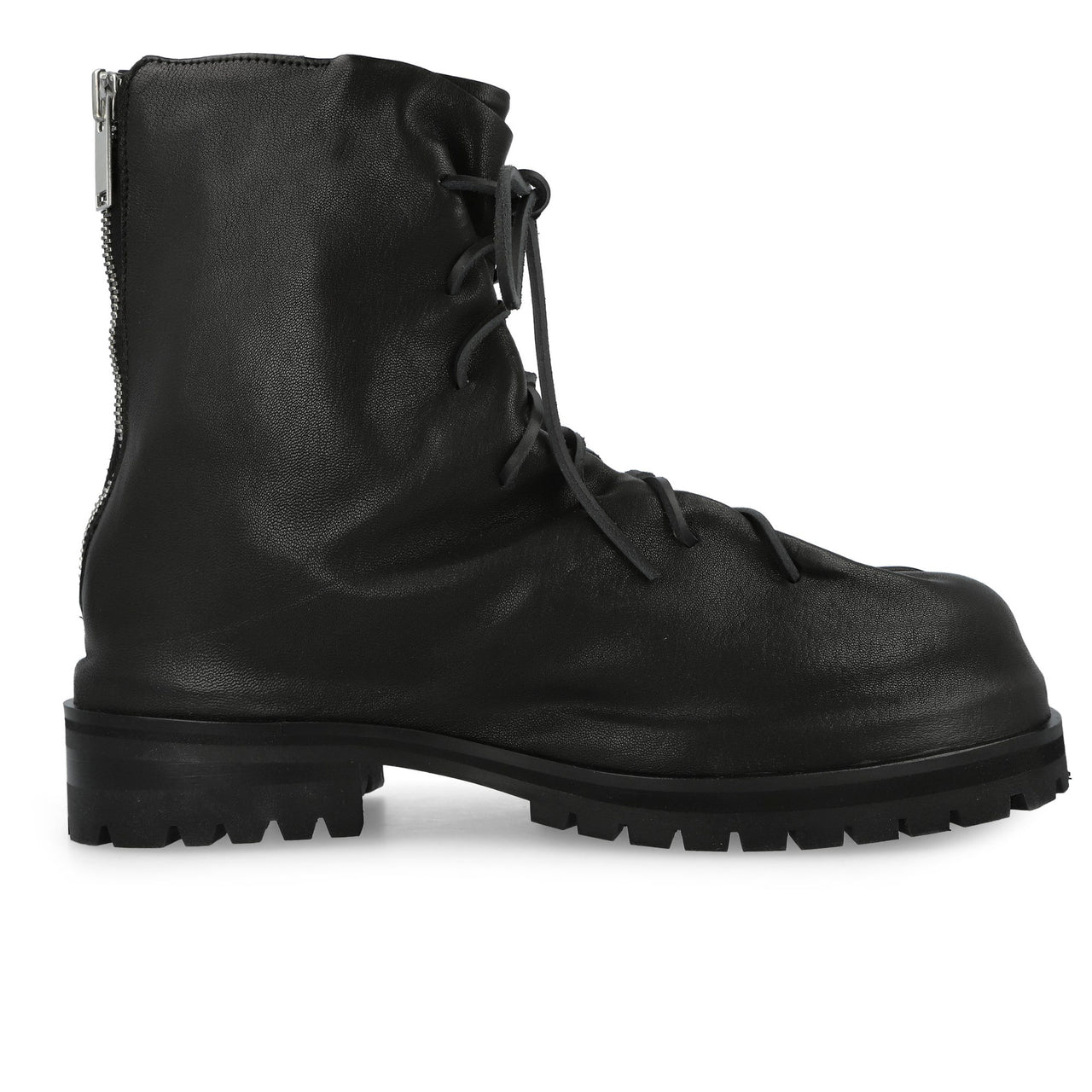 424 Laced Up Marathon Boot Black Boots FFF5MQ54AP PE001 999 / Black Detail View 1 | GATE