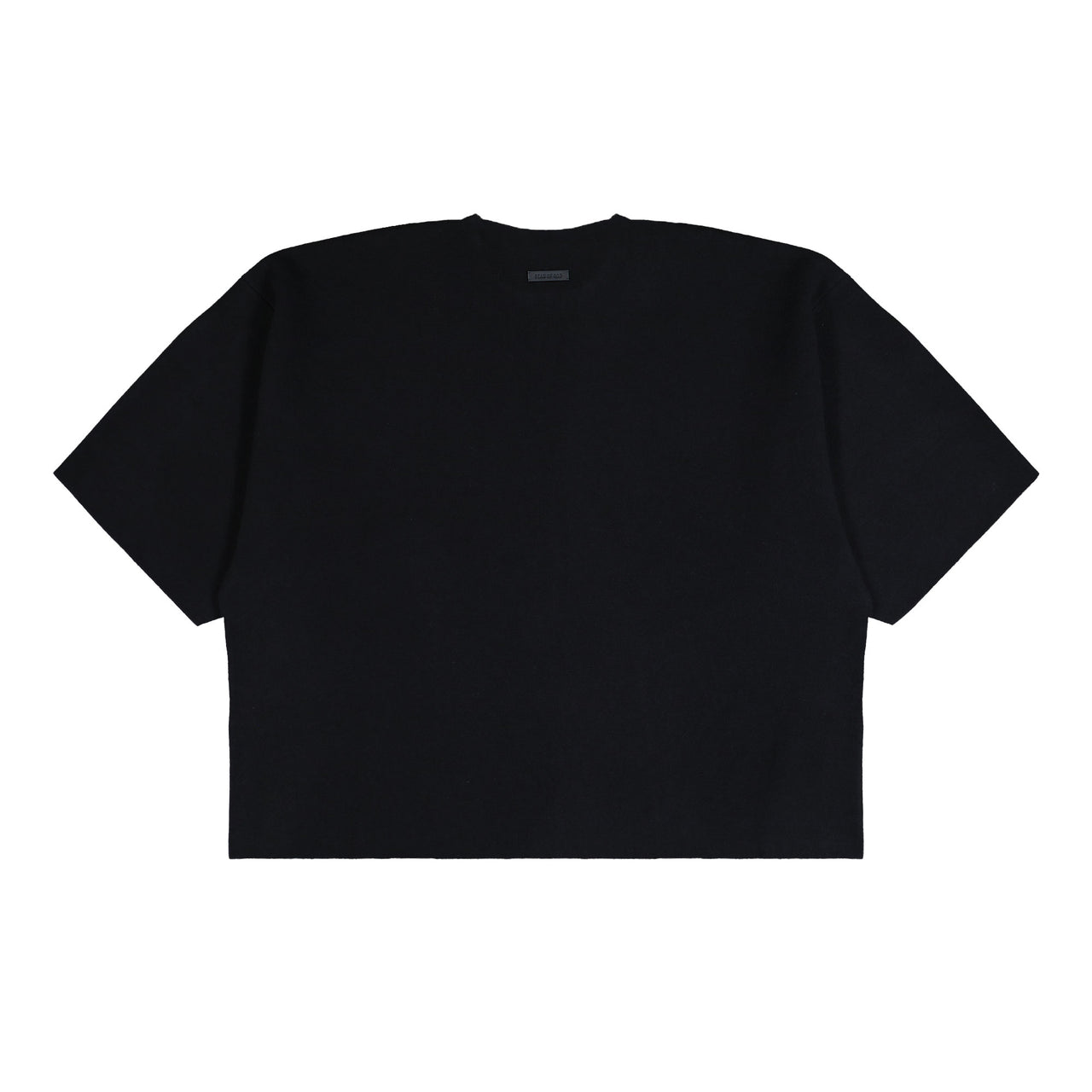 Fear Of God Milano Knit Tee Black T-Shirts FG25FW20-212LAW Detail View 1 | GATE