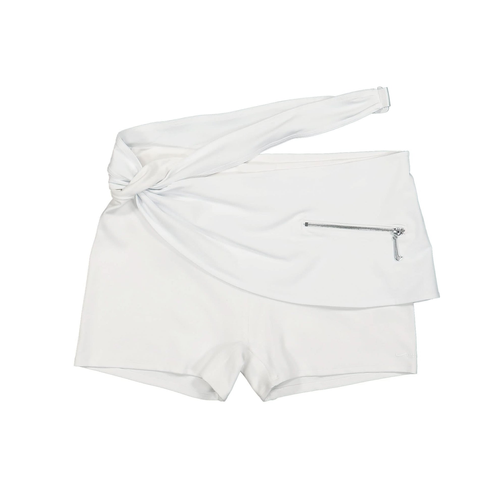 Nike W NRG Layered Shorts White Detail view 1 | Gate