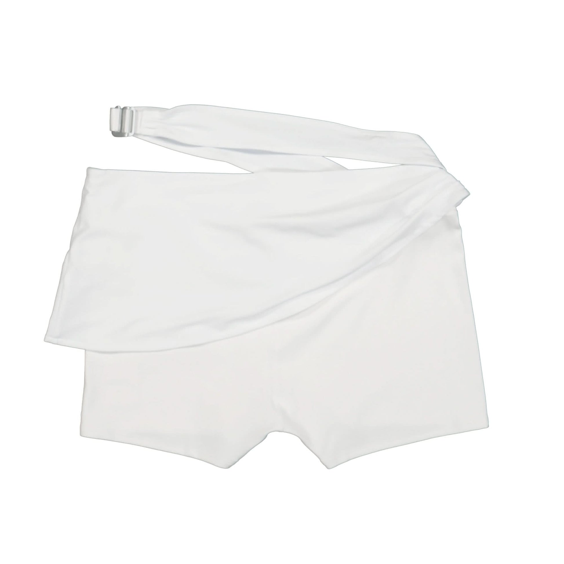 Nike W NRG Layered Shorts White Detail view 3 | Gate
