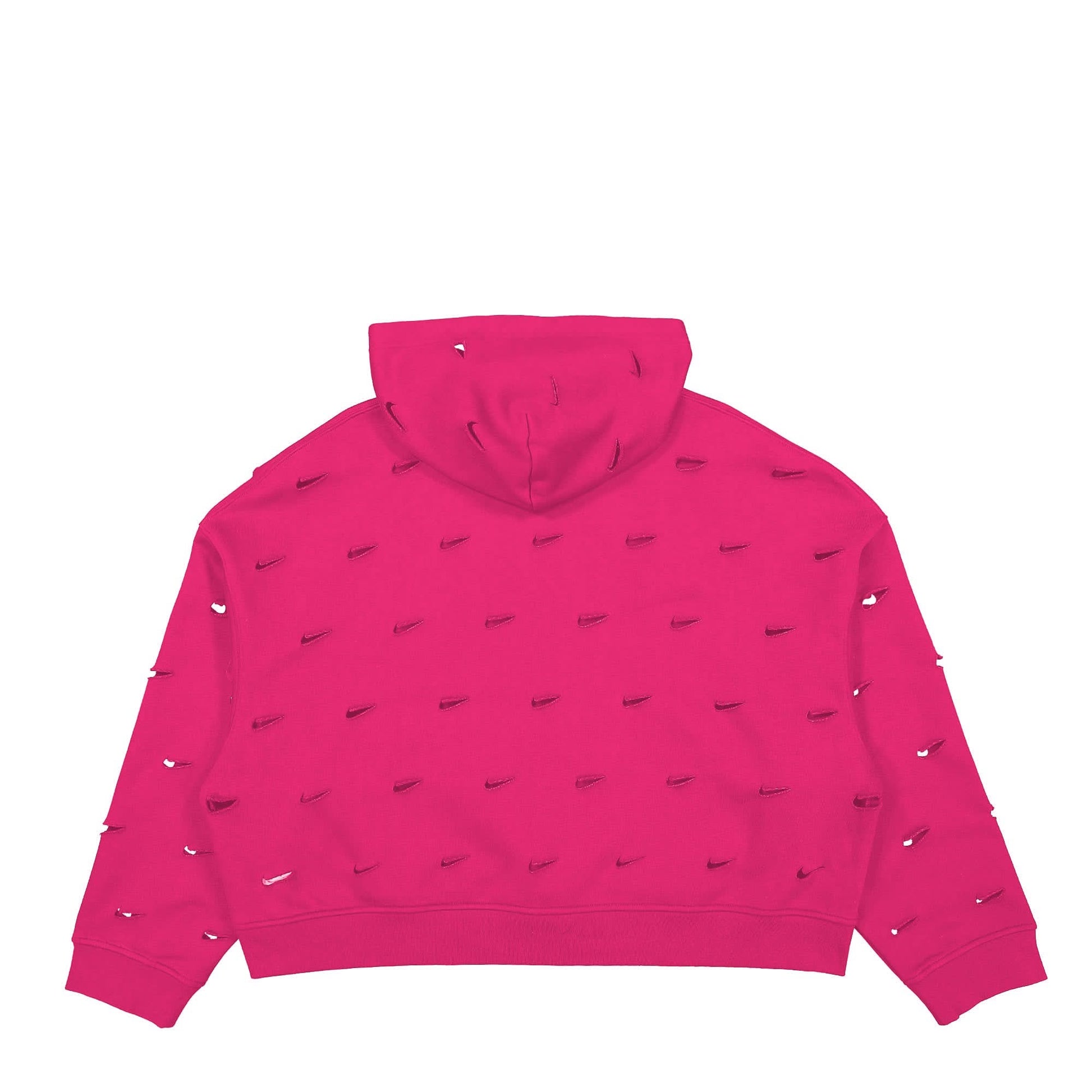 Nike NRG Swoosh Hoodie Pink Detail view 3 | Gate