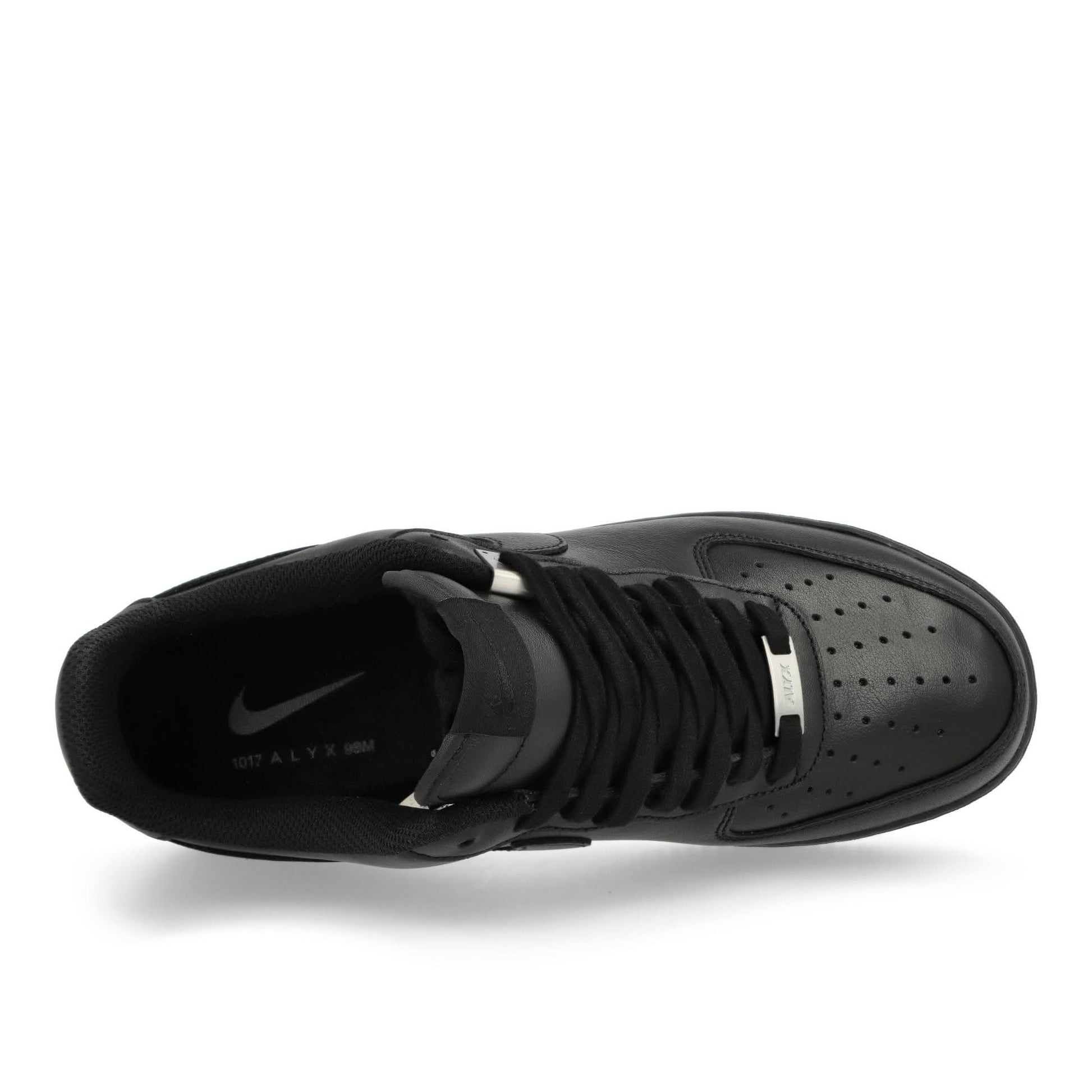 1017 Alyx 9SM Air Force 1 Low SP Black Sneaker Detail view 5 | Gate