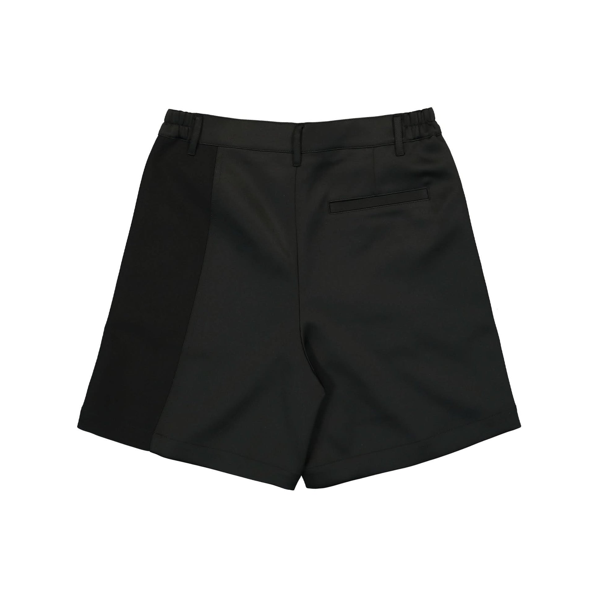 Feng Chen Wang Dragon Jacquard Patchworks Shorts Black Detail view 2 | Gate