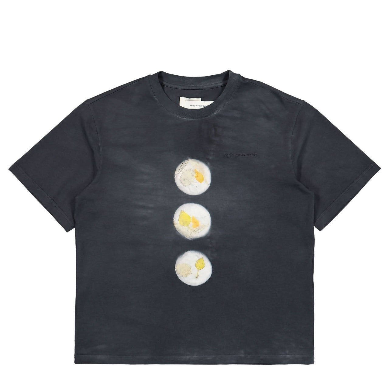 Feng Chen Wang Natural Plant Dye T-Shirt Black Detail view 1 | Gate