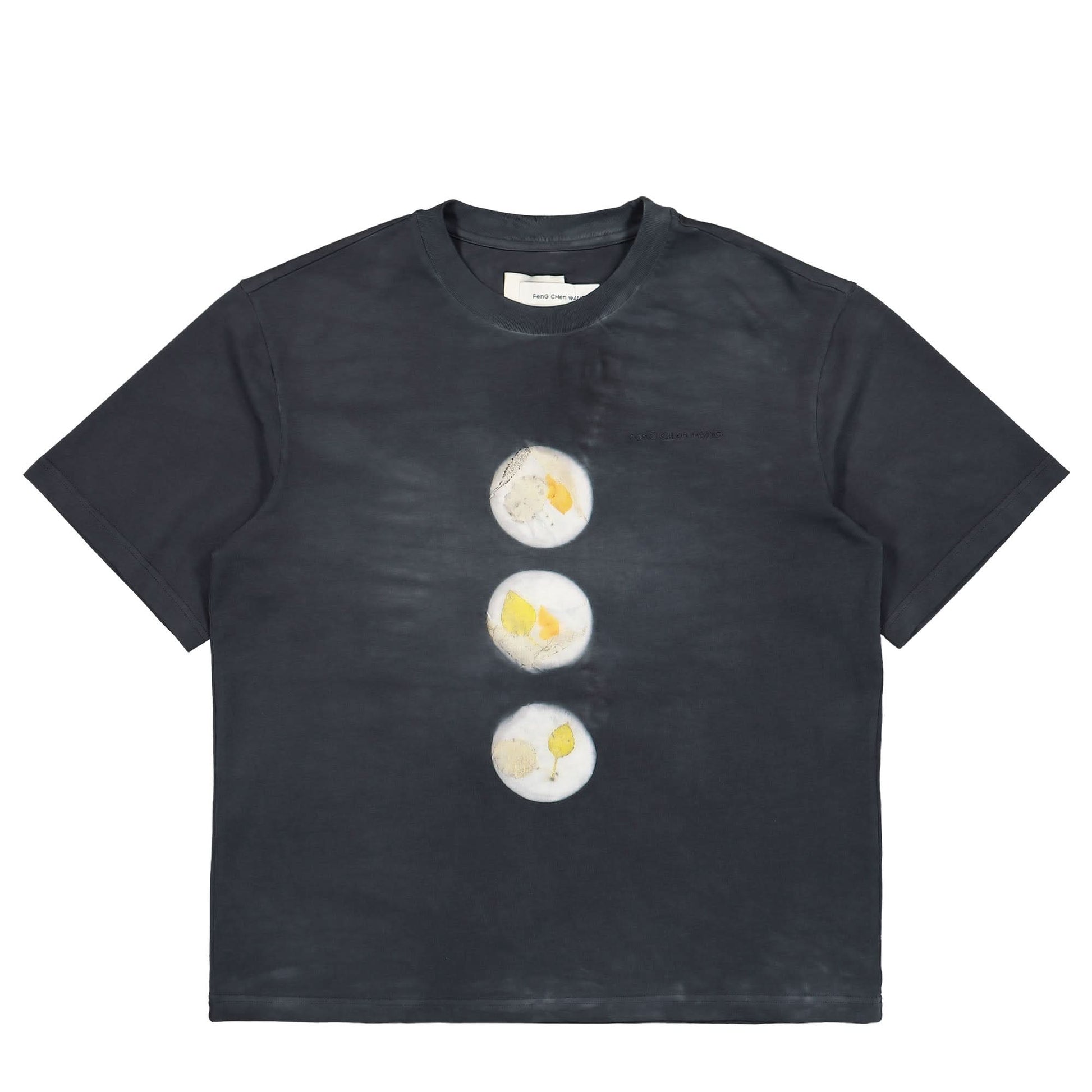 Feng Chen Wang Natural Plant Dye T-Shirt Black Detail view 1 | Gate