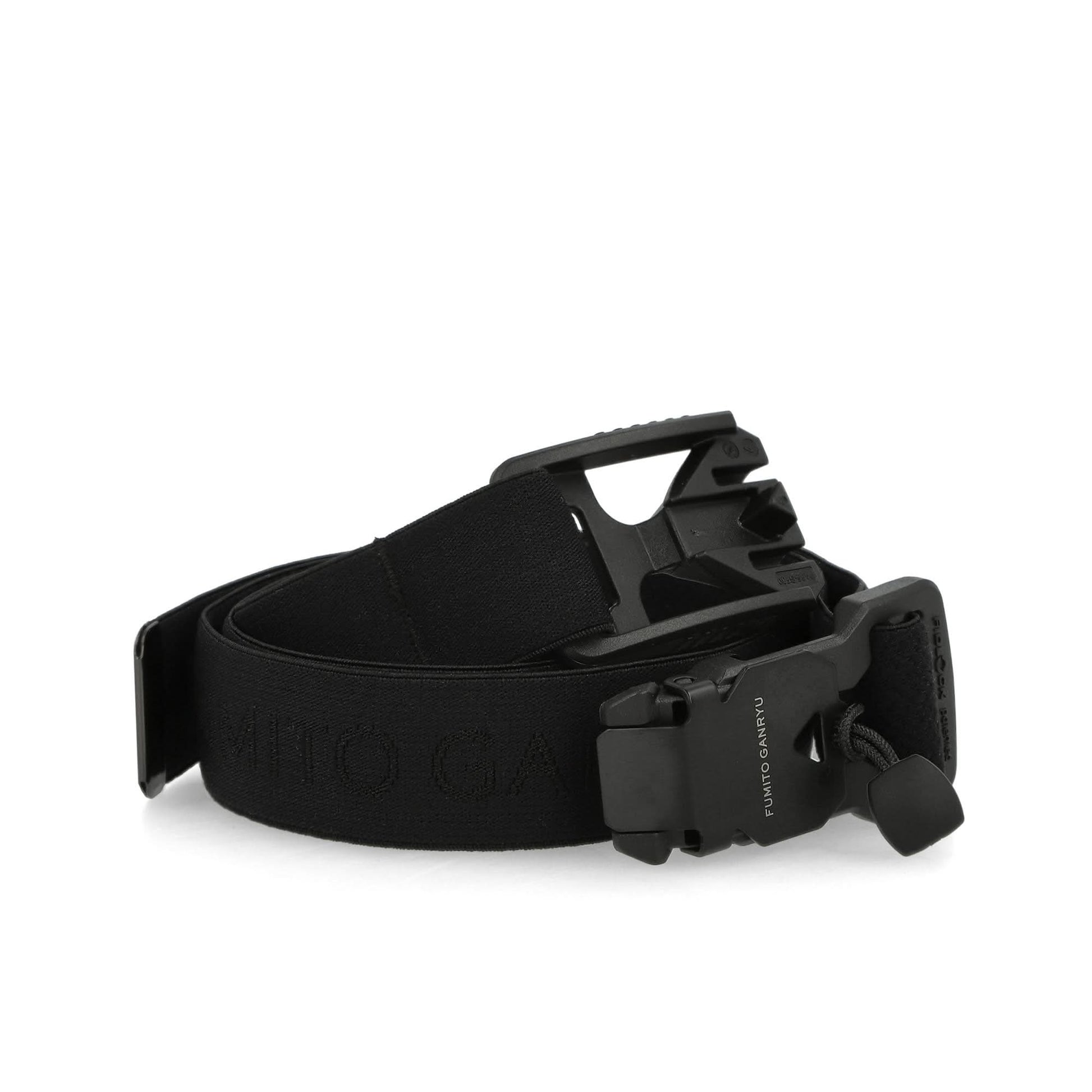 Fumito Ganryu Elastic Belt Black Detail view 1 | Gate