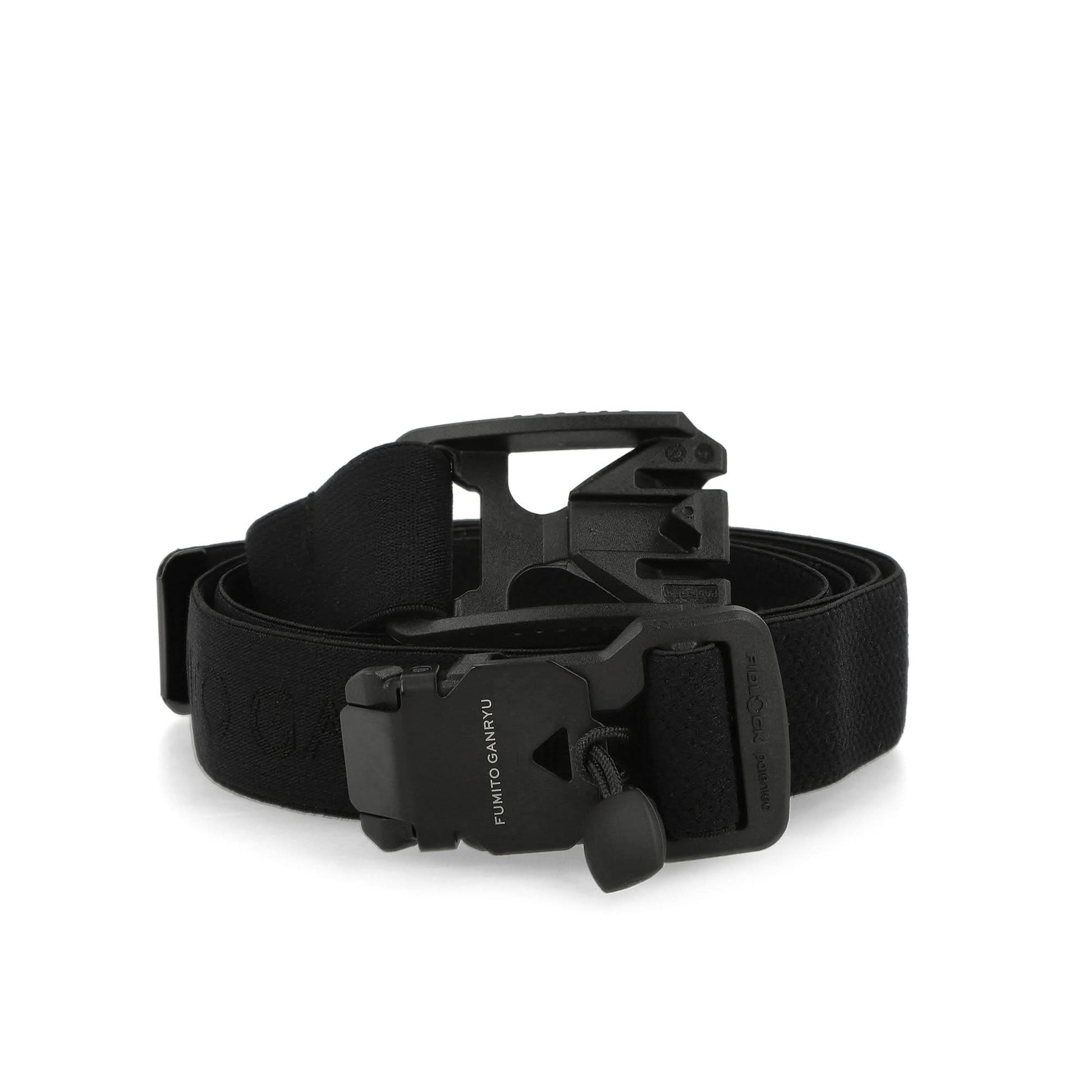 Fumito Ganryu Elastic Belt Black Detail view 2 | Gate