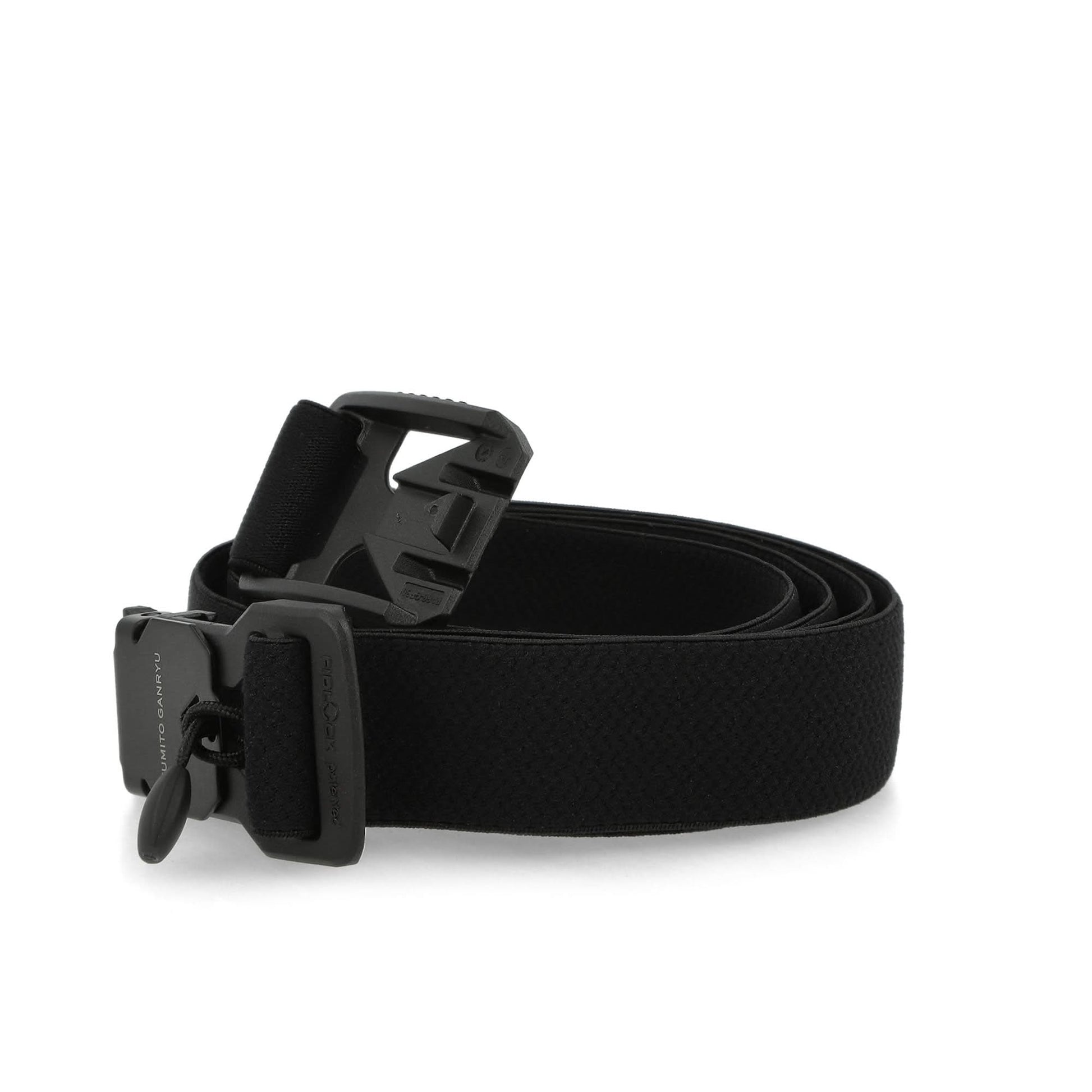 Fumito Ganryu Elastic Belt Black Detail view 4 | Gate