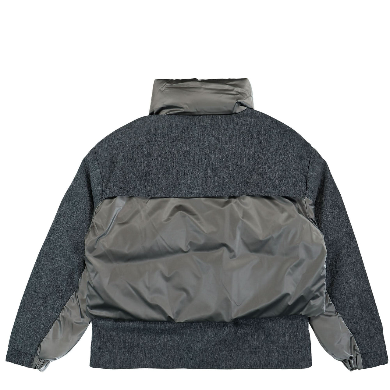 Feng Chen Wang 2 In 1 Panelled Down Jacket Blue Detail view 1 | Gate